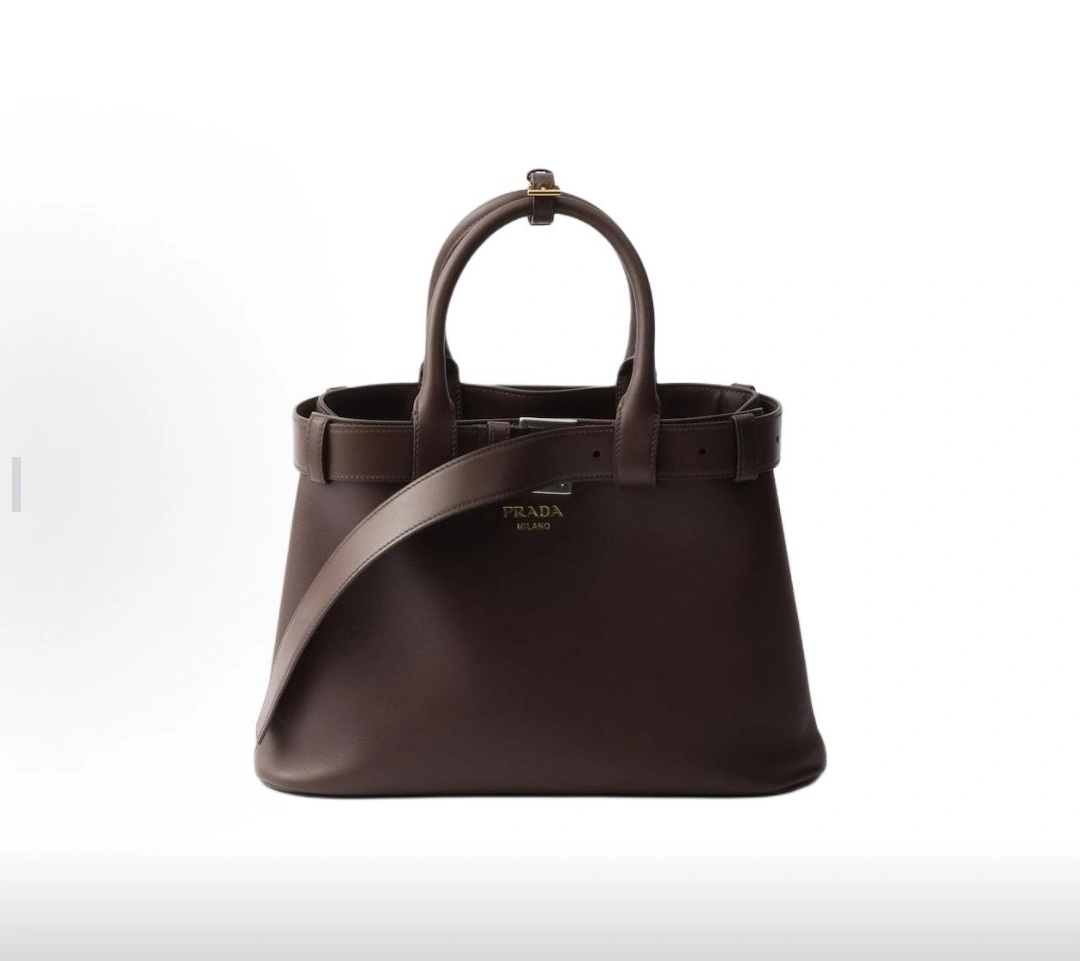 MOMO-- Pr141 1BA434_2CY9_F0NBL_V_OBO high quality version Double Bag cowhide sheepskin item:E-B000K0641