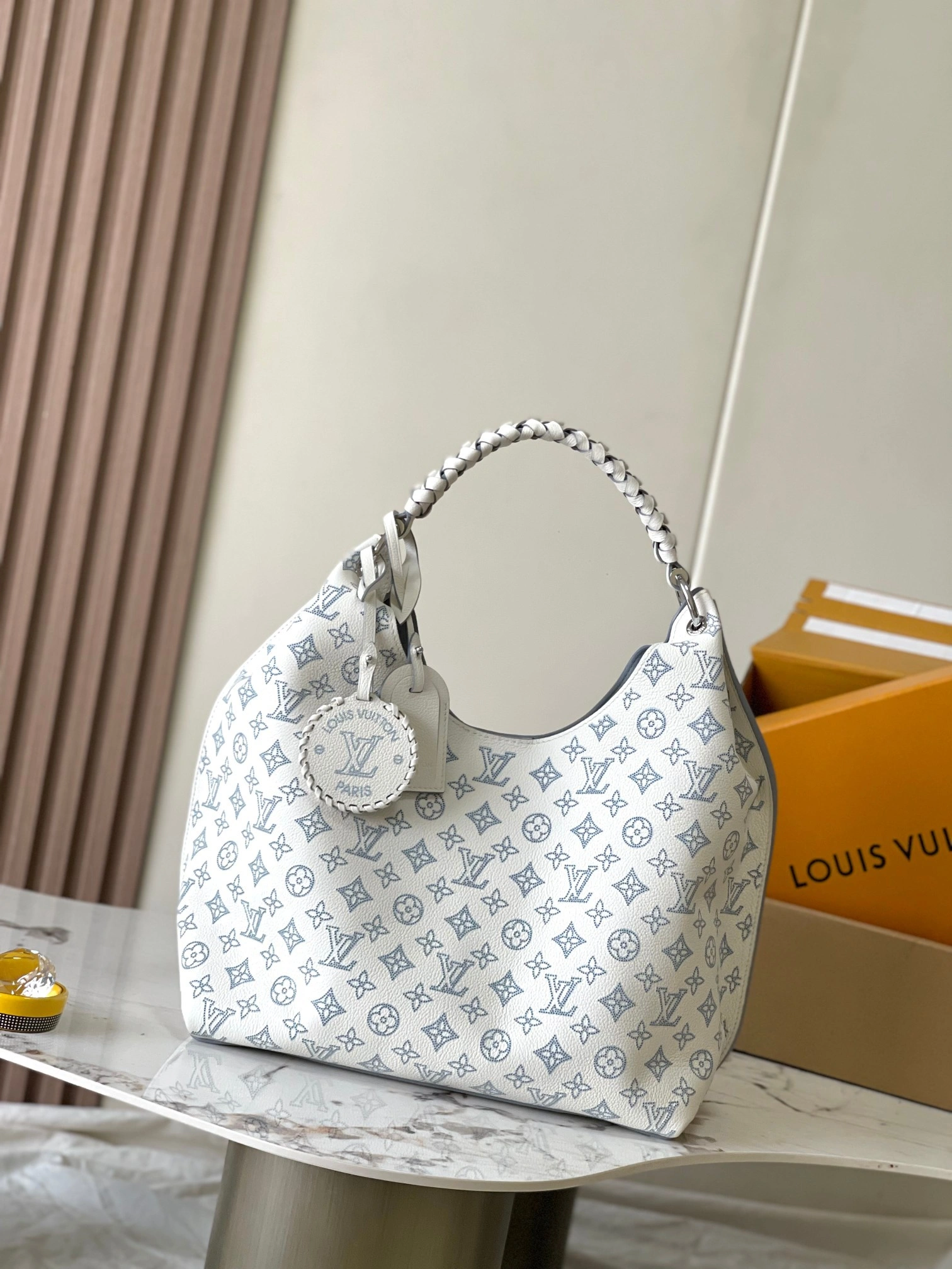 Custombag-- 8V M11735 counters quality Carmel mahina Taurillon Calfskin item:E-B180C0253