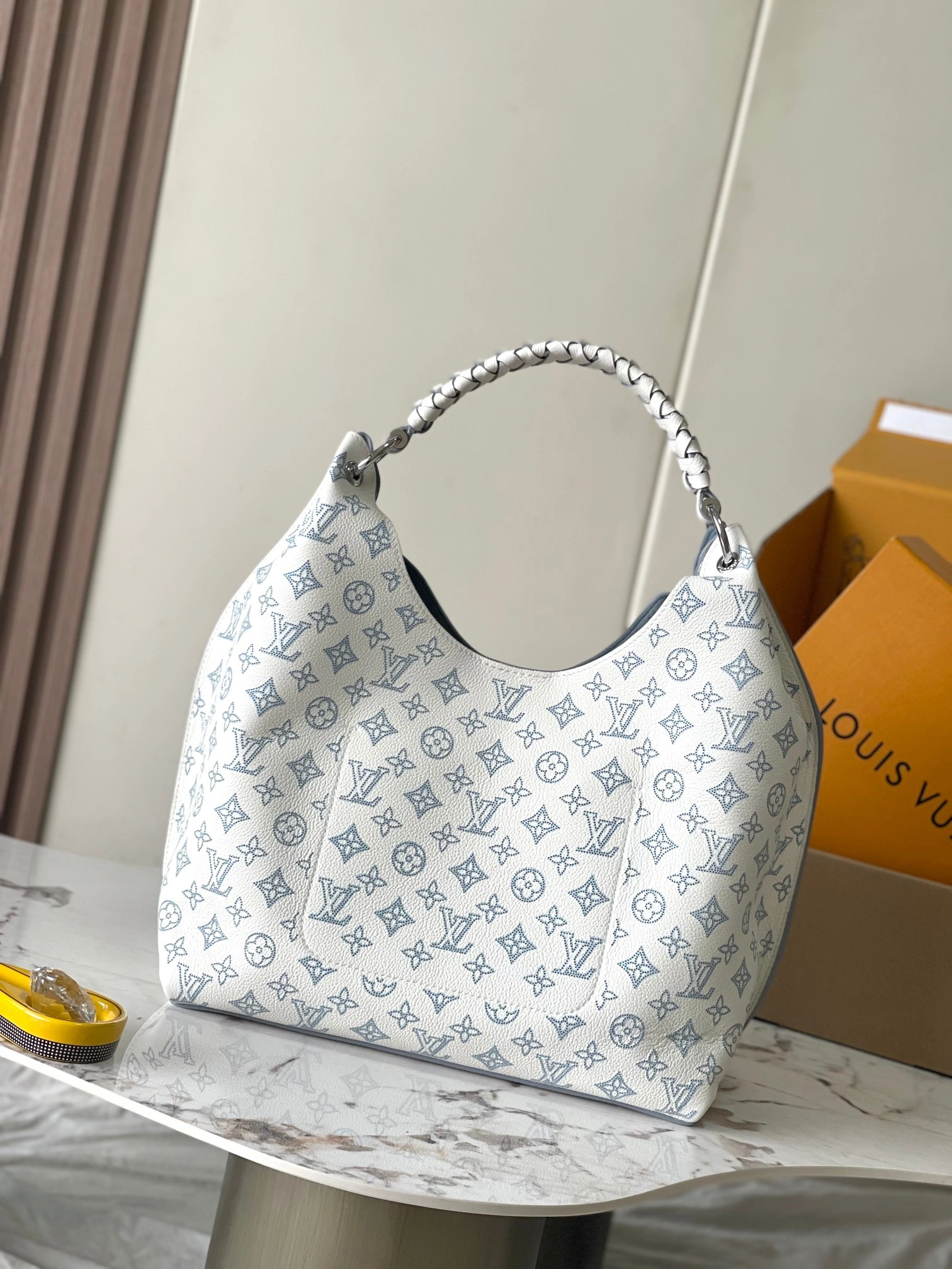 Custombag-- 8V M11735 counters quality Carmel mahina Taurillon Calfskin item:E-B180C0253