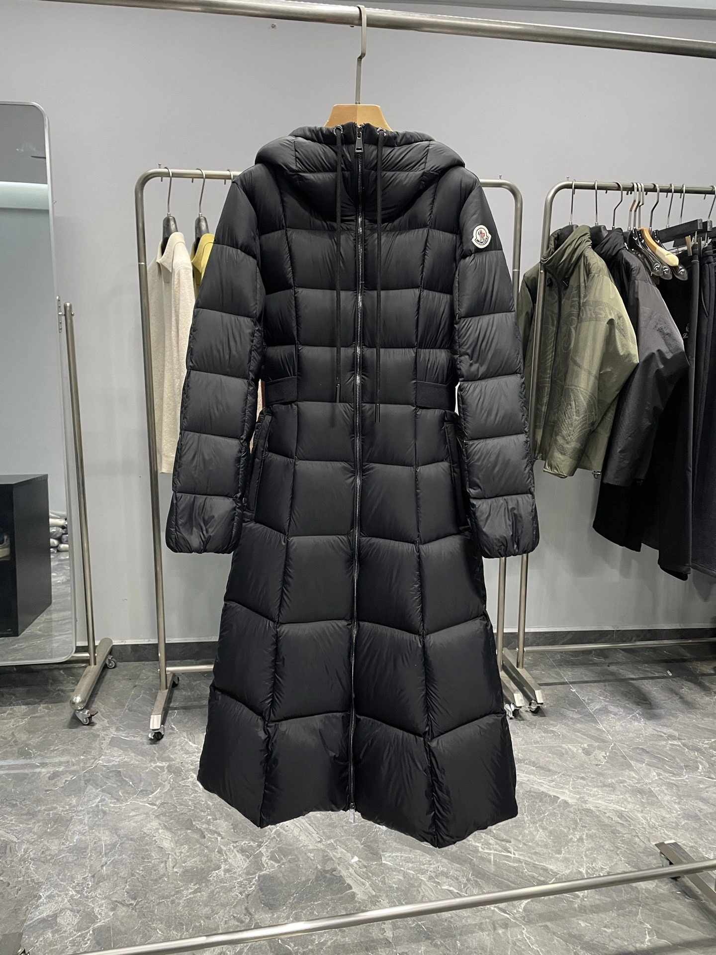 Bald Eagle-- 7o9385r Down jacket nylon embroidery 90% 90%white duck down item:E-F360K1965