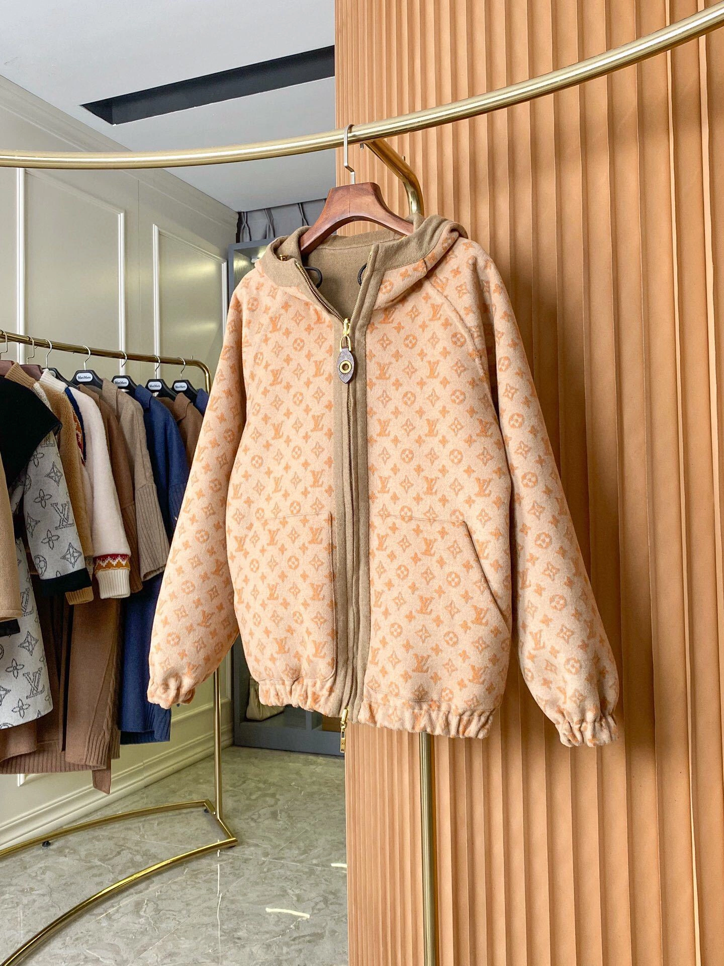 Bald Eagle- 8V reversible Cashmere wool oversized high quality version item:D-F020J2642