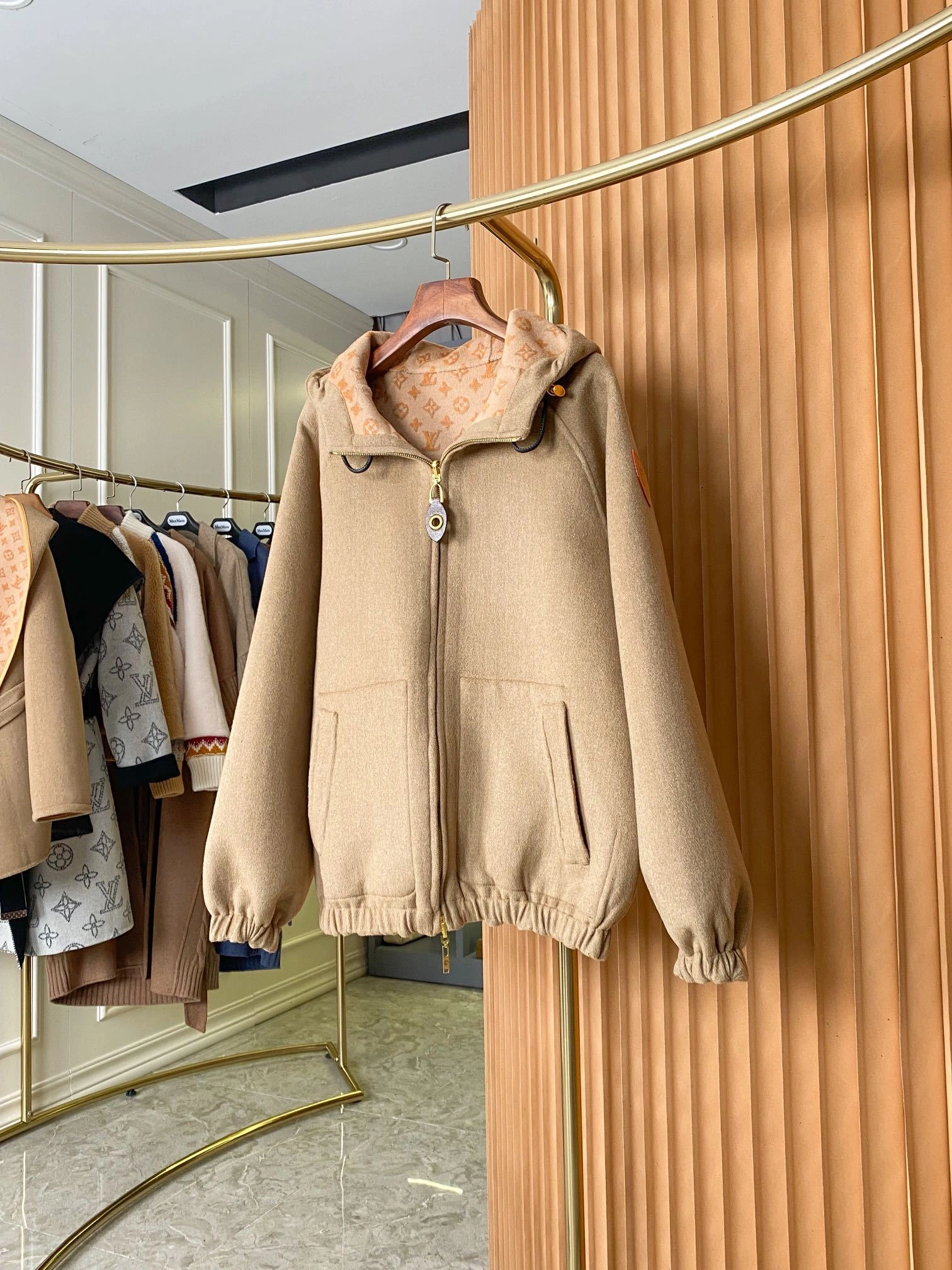 Bald Eagle- 8V reversible Cashmere wool oversized high quality version item:D-F020J2642