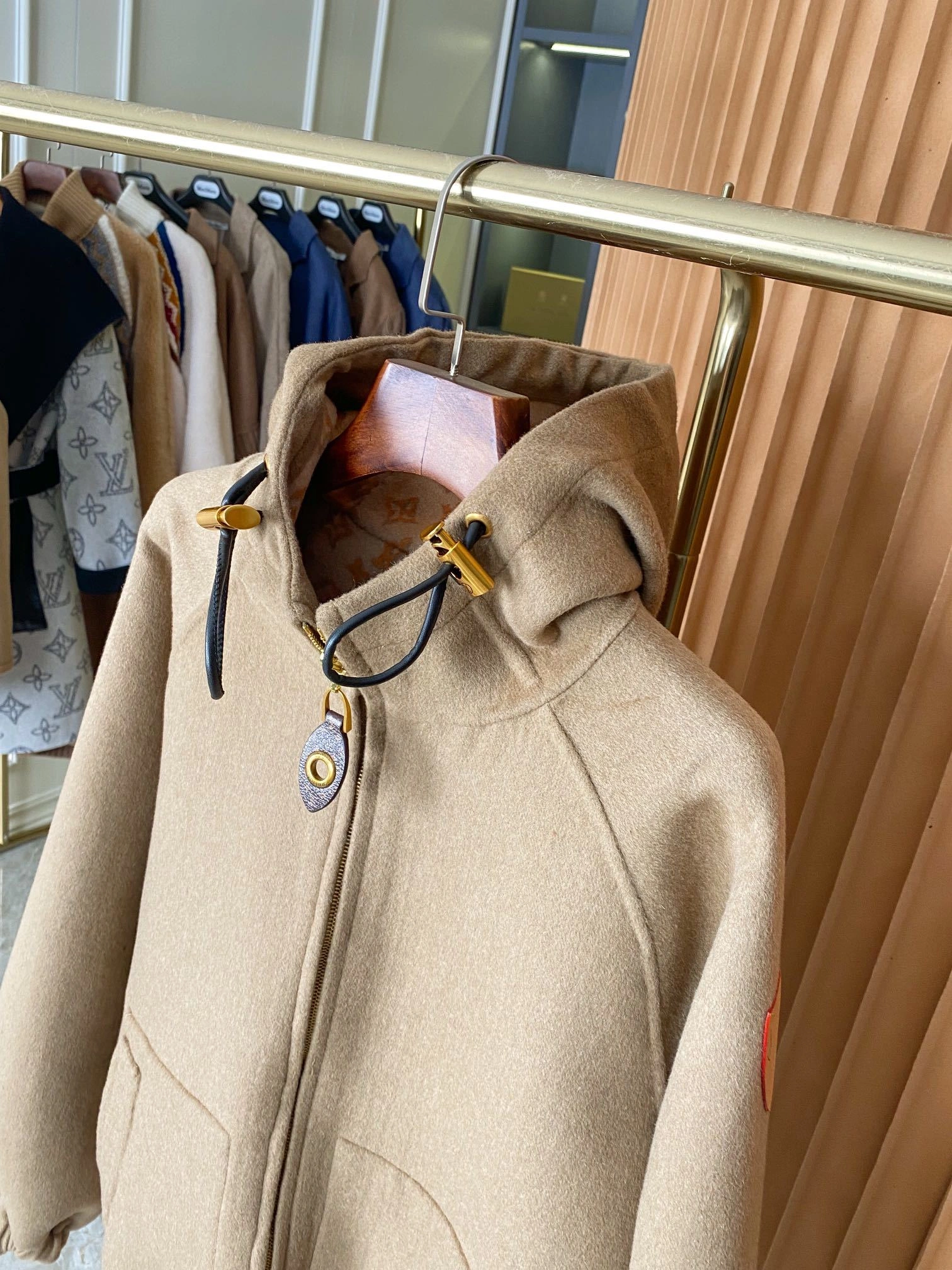 Bald Eagle- 8V reversible Cashmere wool oversized high quality version item:D-F020J2642