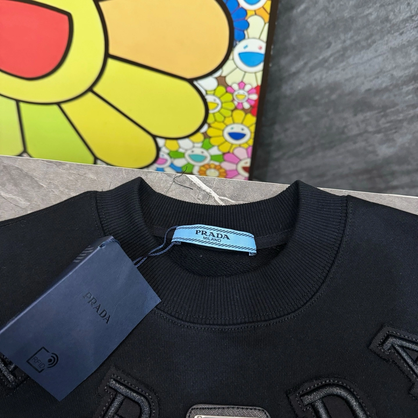air -- Pr141 embroidery Cotton oversize 2colour item: E-F110J1433-2