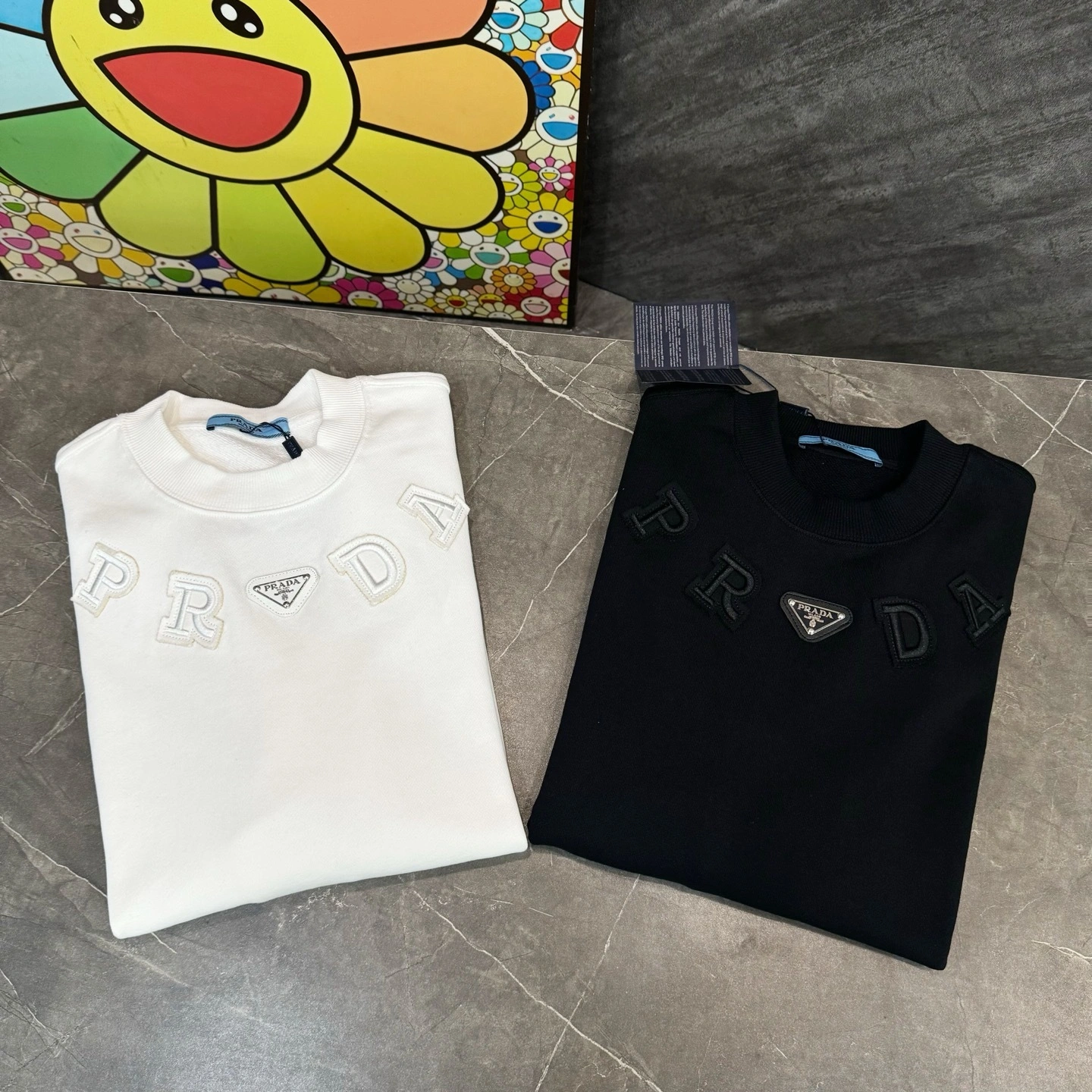 air -- Pr141 embroidery Cotton oversize 2colour item: E-F110J1433-2