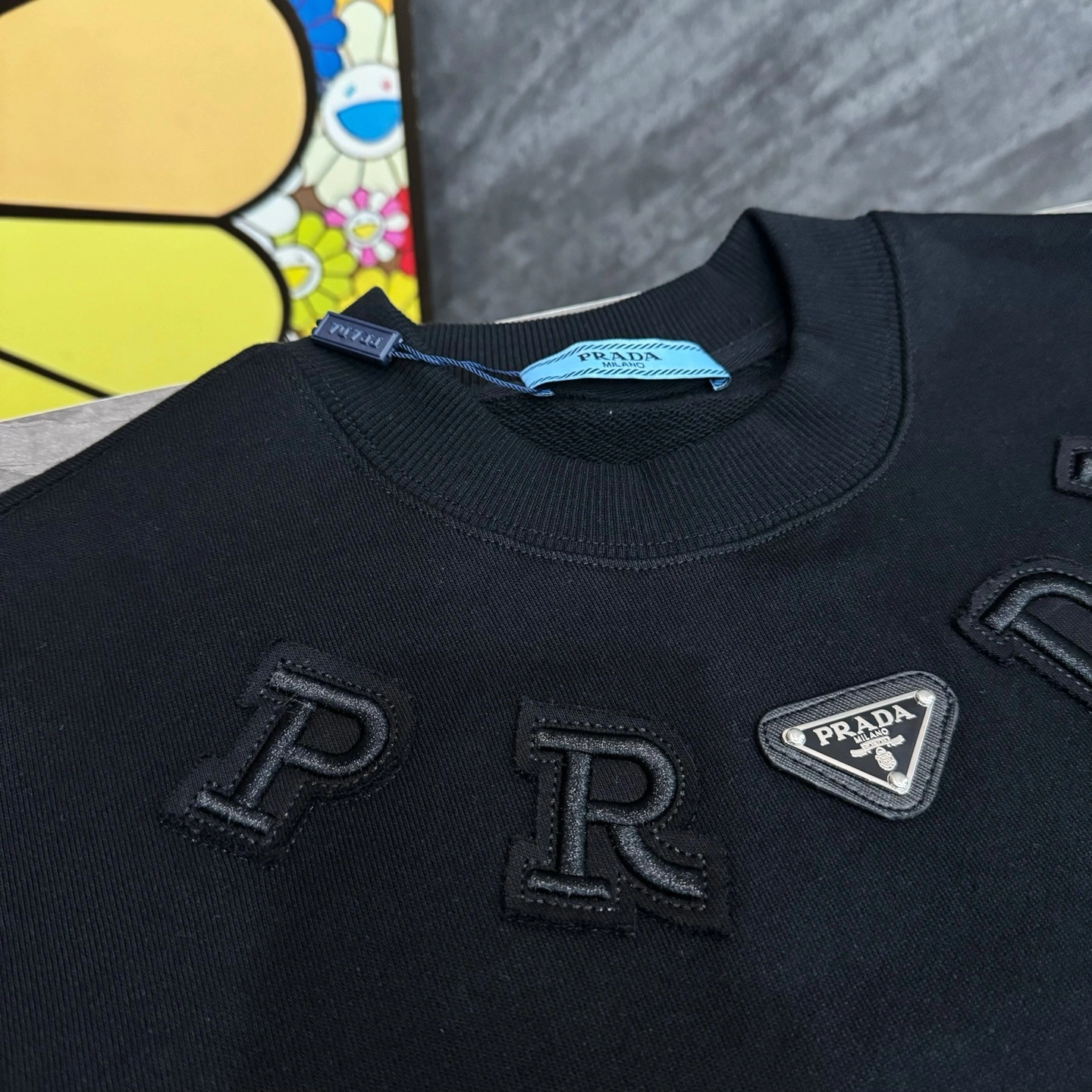 air -- Pr141 embroidery Cotton oversize 2colour item: E-F110J1433-2