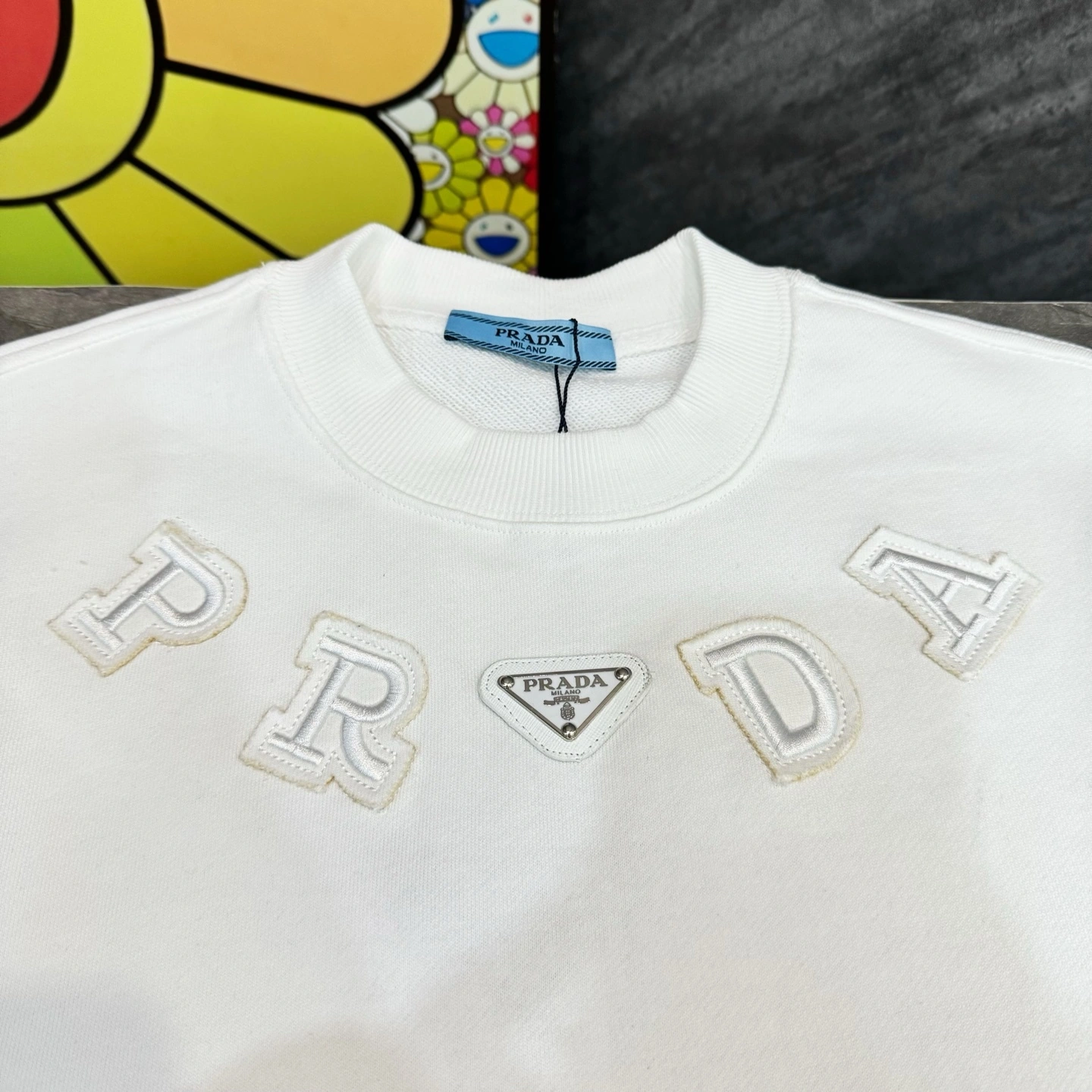 air -- Pr141 embroidery Cotton oversize 2colour item: E-F110J1433-2