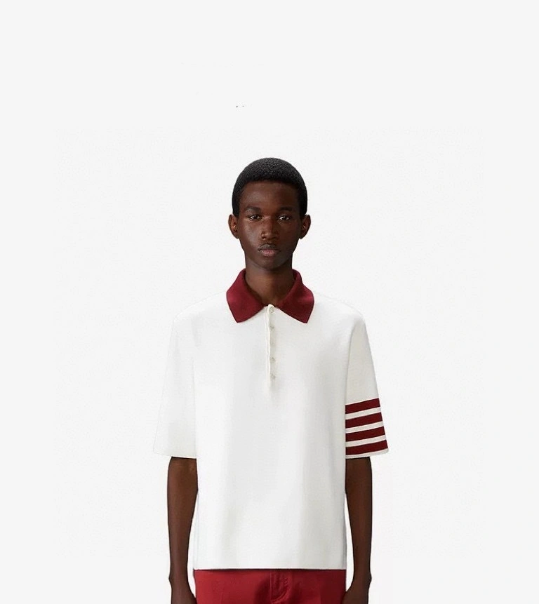 air - 2row95 polo Cotton 2colour item:E-F431H1217-2