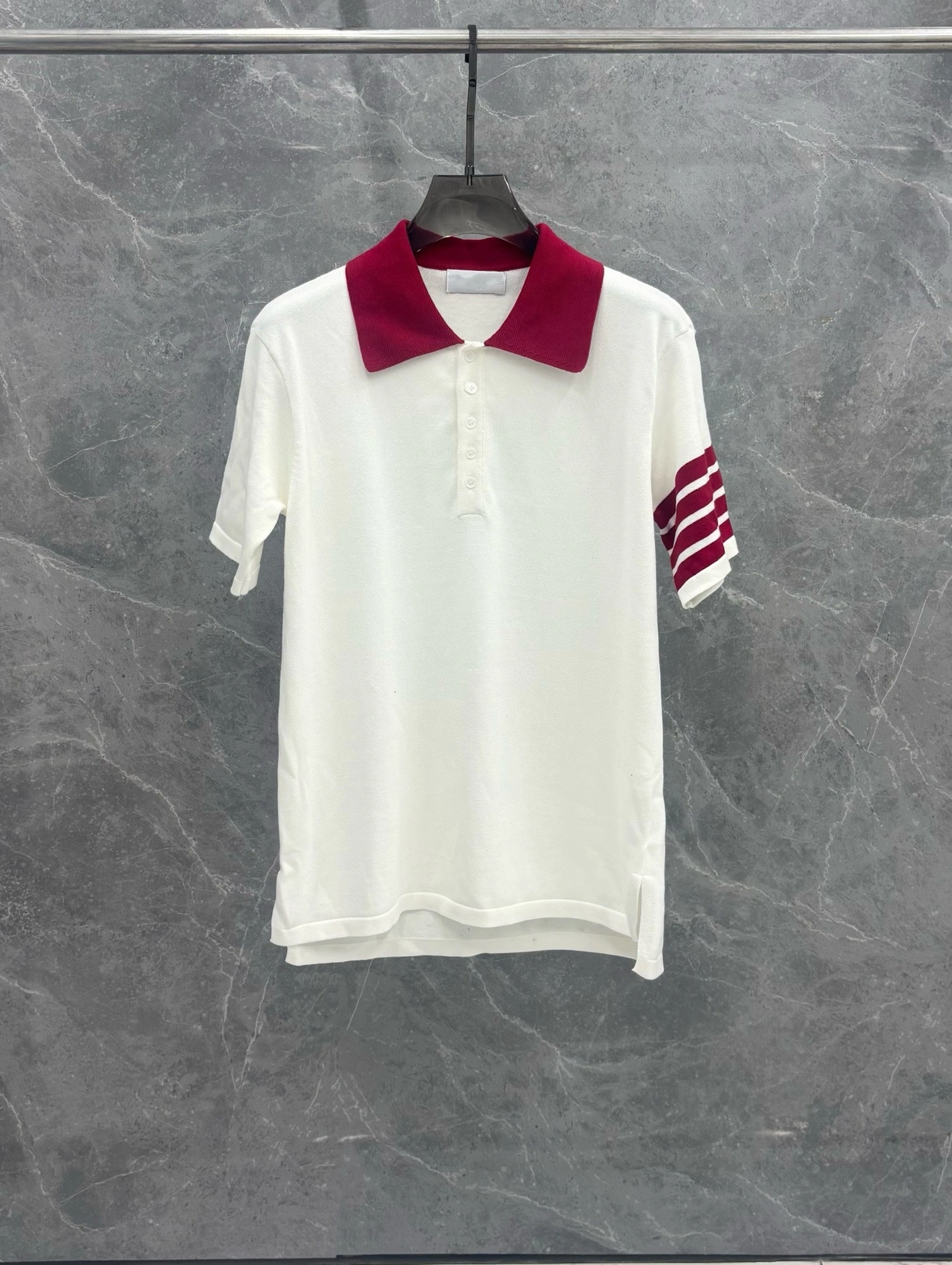 air - 2row95 polo Cotton 2colour item:E-F431H1217-2