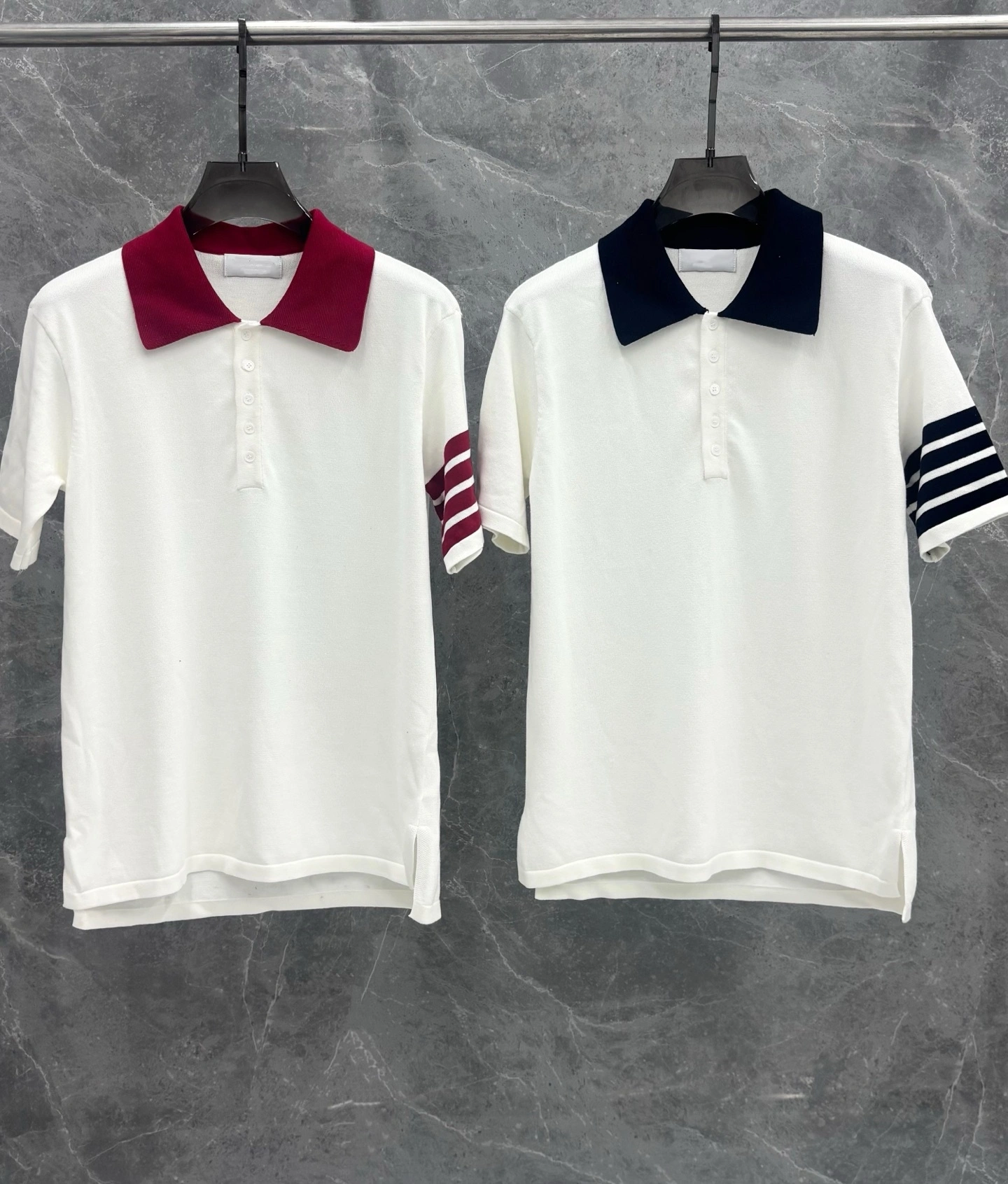 air - 2row95 polo Cotton 2colour item:E-F431H1217-2