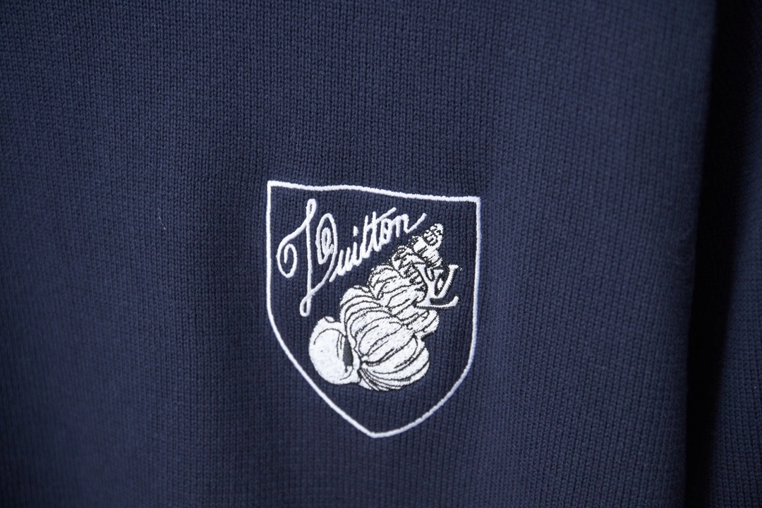air-- 8V embroidery wool cashmere oversize item: E-F417J0516H