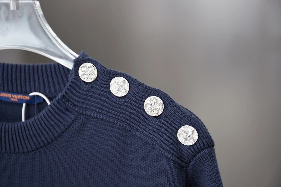 air-- 8V embroidery wool cashmere oversize item: E-F417J0516H