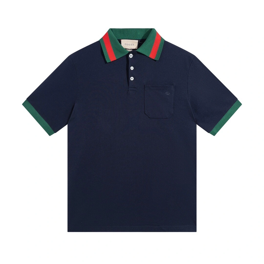 &air- 23SS embroidery Polo 2colour item:D-F431C0640-2