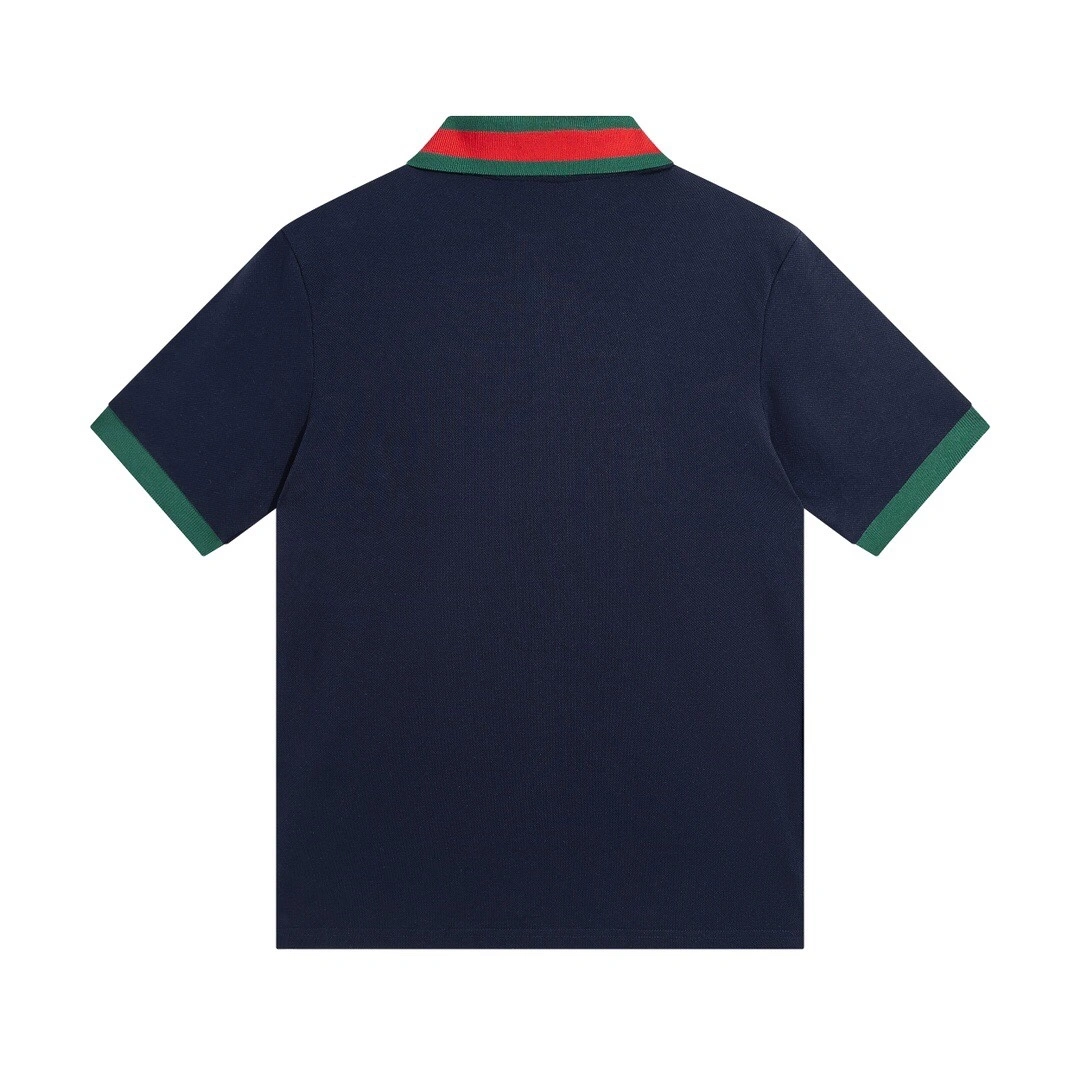 &air- 23SS embroidery Polo 2colour item:D-F431C0640-2