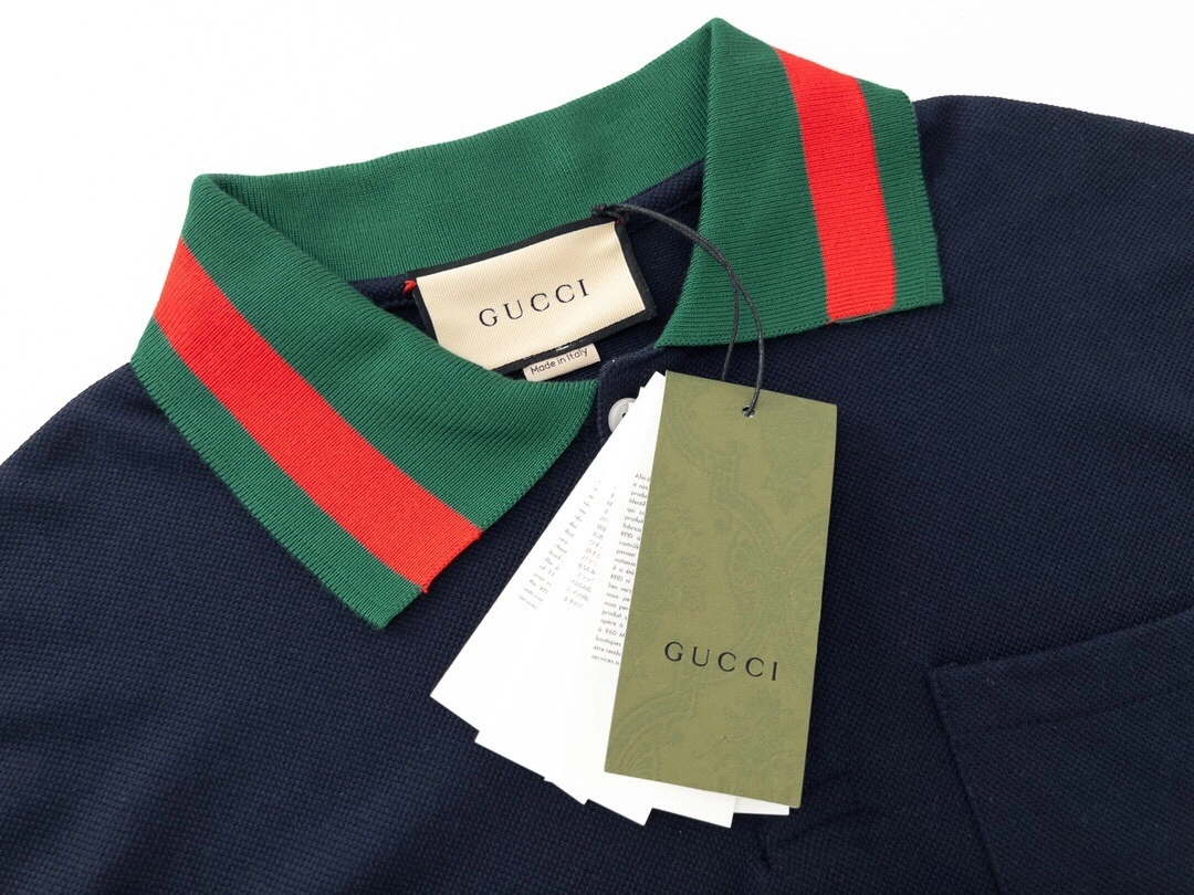 &air- 23SS embroidery Polo 2colour item:D-F431C0640-2