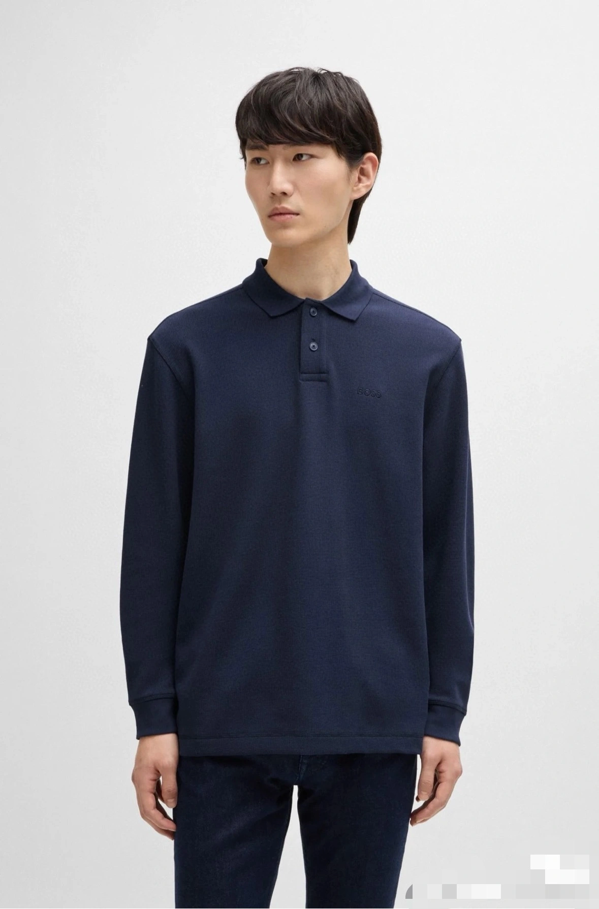 air- 2ur25rry polo embroidery Cotton oversize 3colour item:E-F524I1018-3