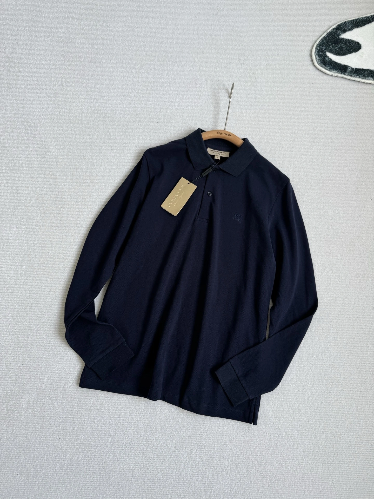 air- 2ur25rry polo embroidery Cotton oversize 3colour item:E-F524I1018-3