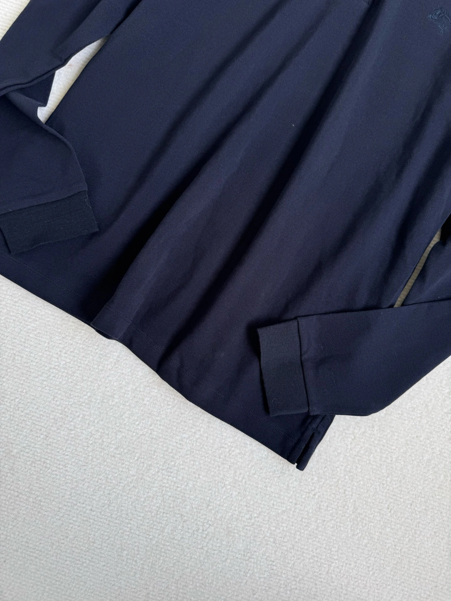 air- 2ur25rry polo embroidery Cotton oversize 3colour item:E-F524I1018-3
