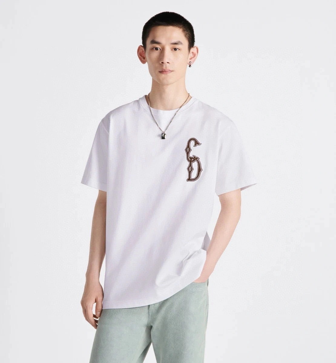 &air- 4ior embroidery oversized 2Colour item:D-F431G2351-2