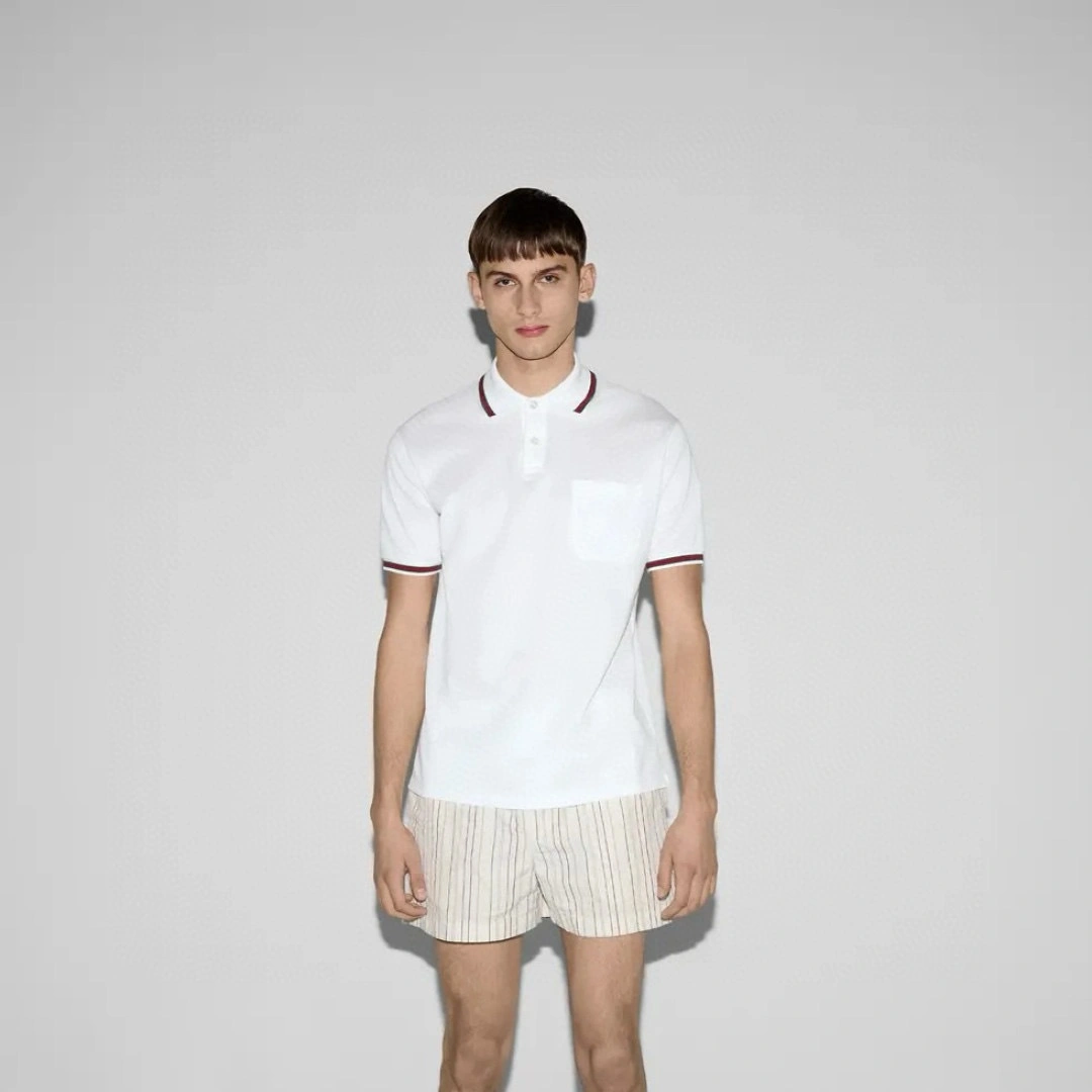 air- 6u33i Polo embroidery cotton oversize 3colour item:E-F431E2503-3
