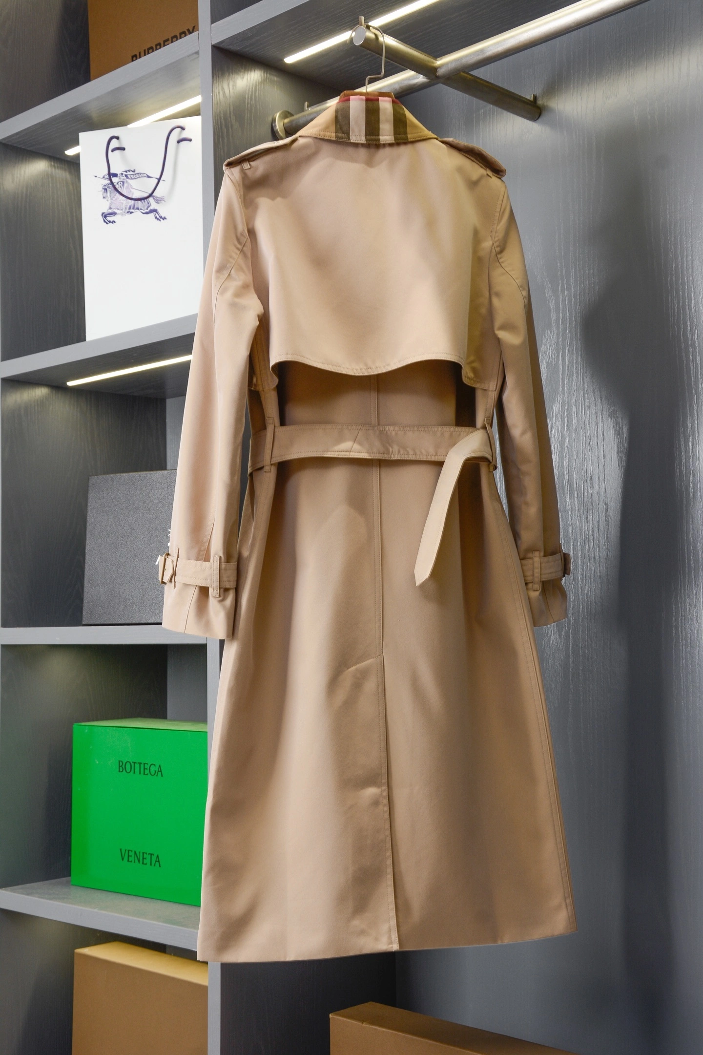 Bald Eagle- 2ur25rry cotton Trench high quality version 2Colour item:E-F020C3012-2