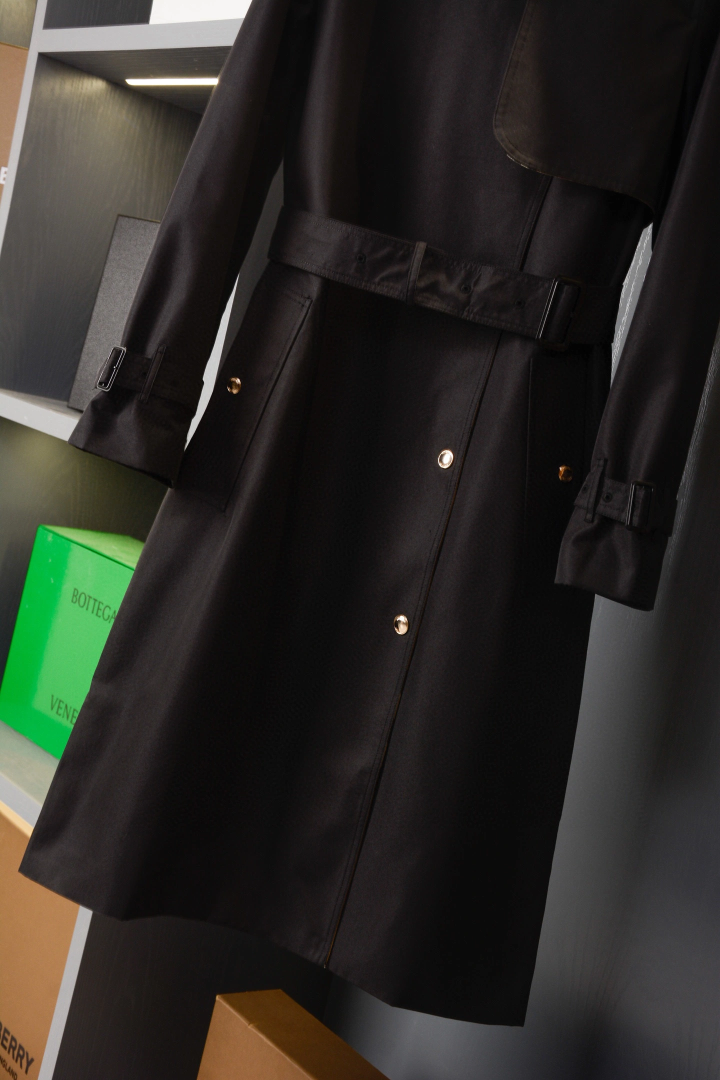 Bald Eagle- 2ur25rry cotton Trench high quality version 2Colour item:E-F020C3012-2