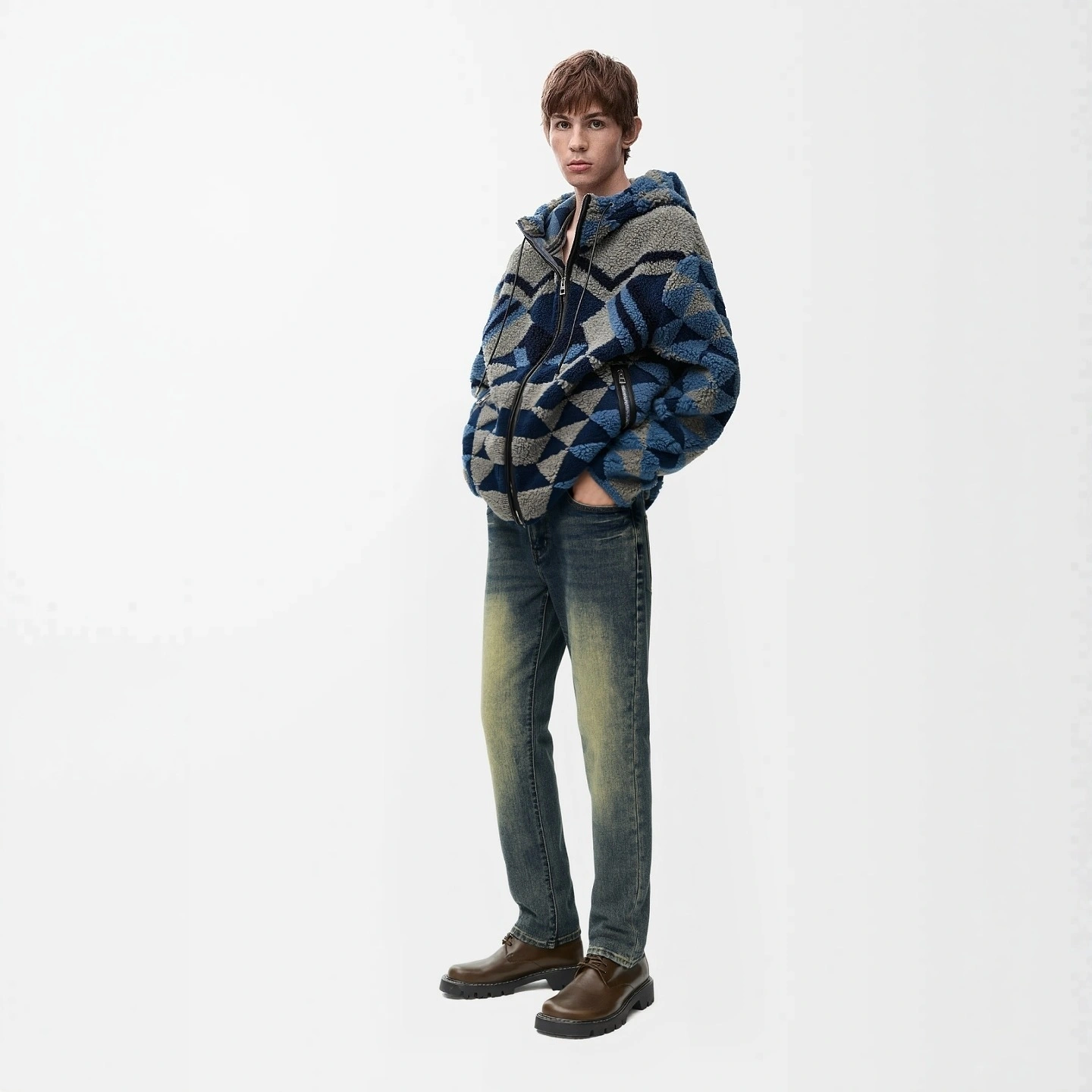 Bald Eagle- 8o5w5 high quality version Cotton embroidery flexible item:E-F360K1073