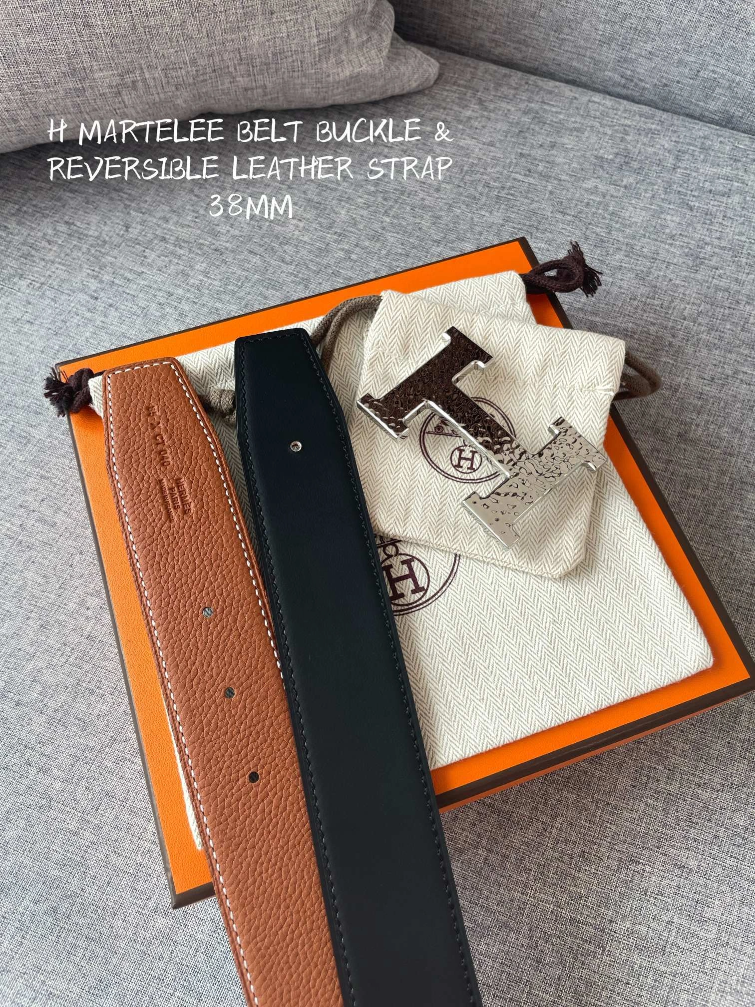 Barbara-- H5r75s H064549CK05+H073967CAAA 38MM reversible 2Colour item:D-S179F0331-2
