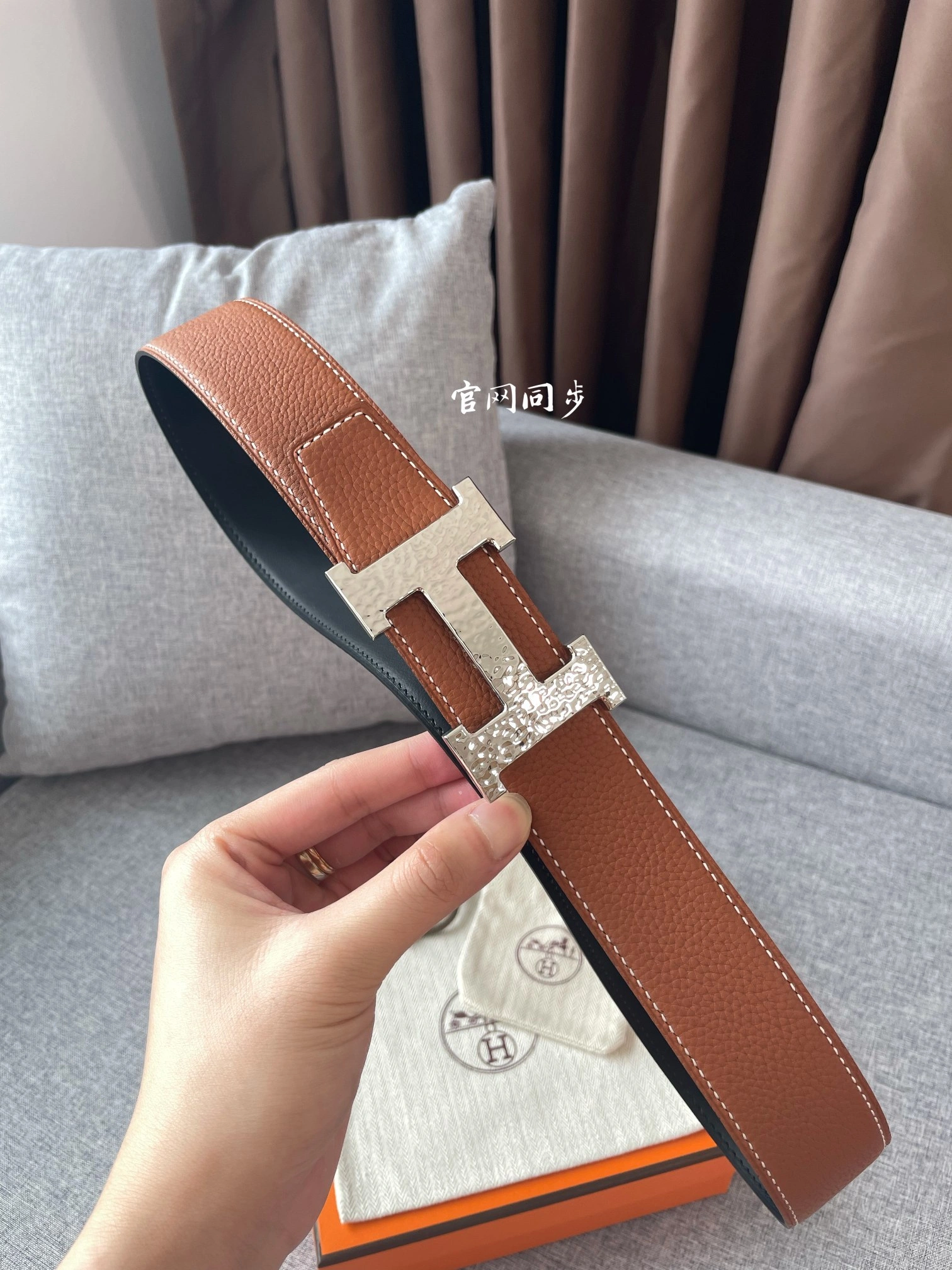 Barbara-- H5r75s H064549CK05+H073967CAAA 38MM reversible 2Colour item:D-S179F0331-2