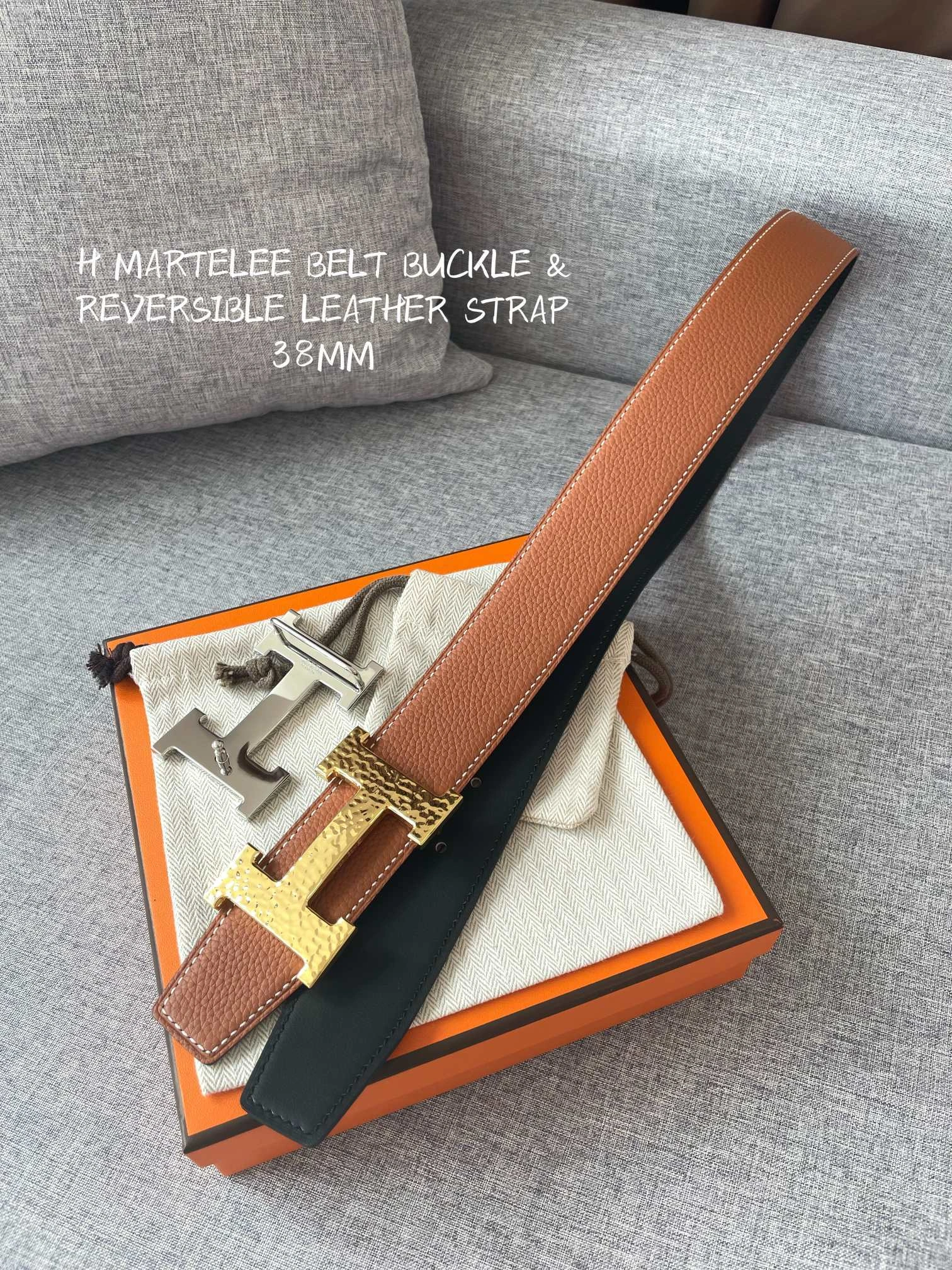 Barbara-- H5r75s H064549CK05+H073967CAAA 38MM reversible 2Colour item:D-S179F0331-2