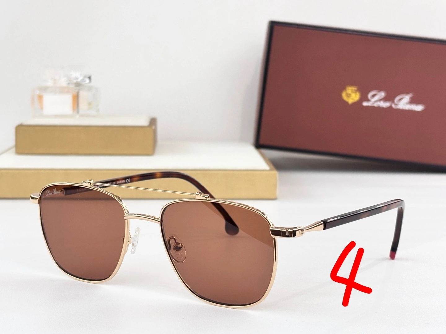 Barbara--Other brands MODEL：FAI0302 titanium sunglasses 6Colour item:F-S132A1516-6H