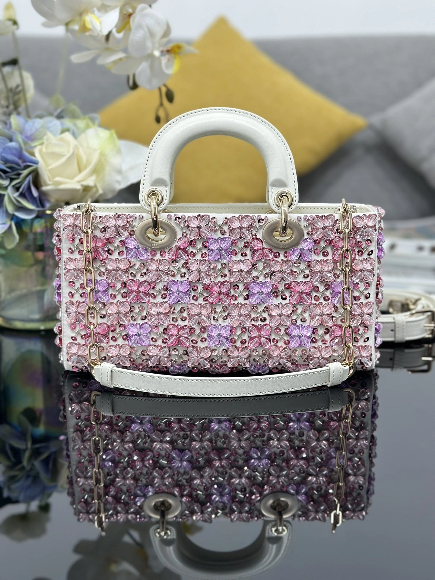 Custombag-- 4ior M0540OIMM-M45E counters quality embroidery Lady D-Joy item:E-B063I0738