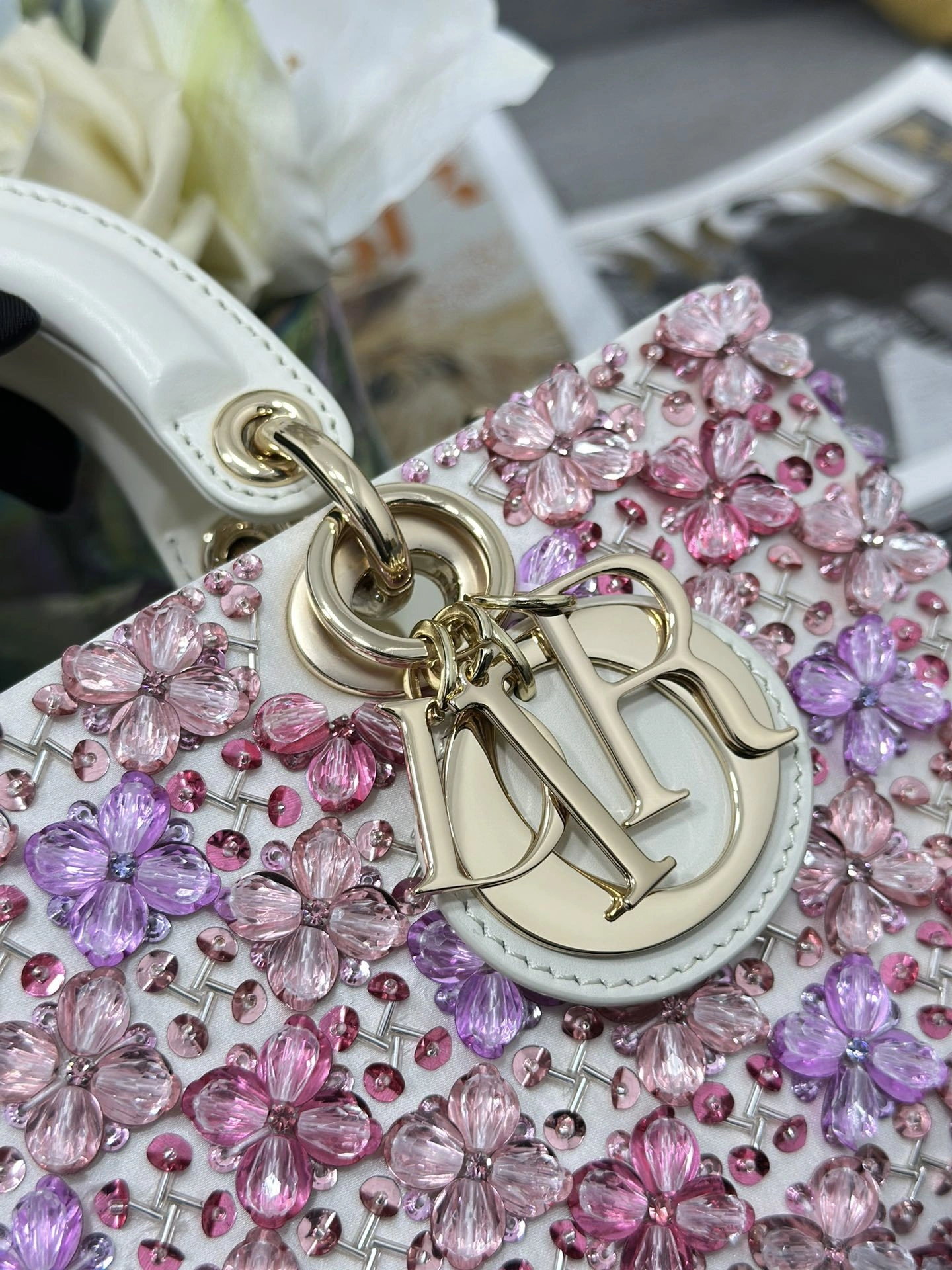 Custombag-- 4ior M0540OIMM-M45E counters quality embroidery Lady D-Joy item:E-B063I0738