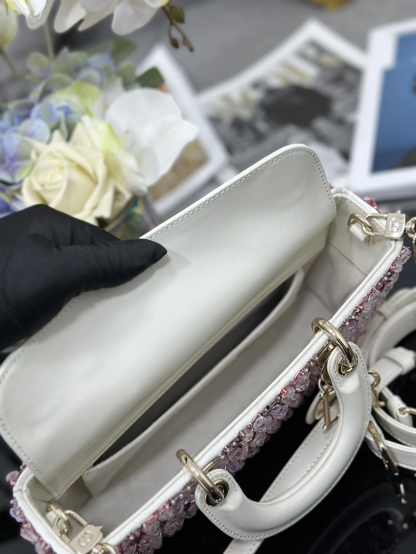 Custombag-- 4ior M0540OIMM-M45E counters quality embroidery Lady D-Joy item:E-B063I0738