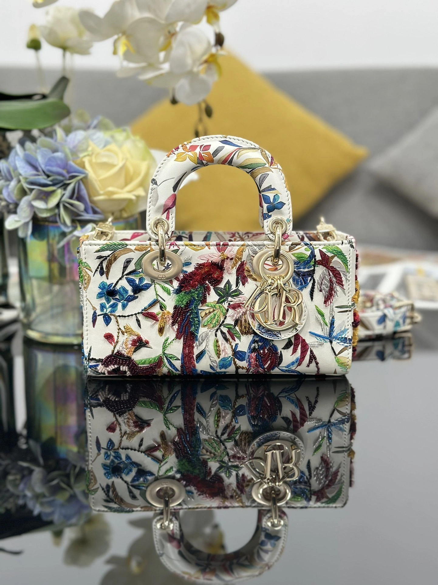 Custombag-- 4ior M0613OITQ-M933 counters quality Lady D-Joy embroidery item:E-B563I0739