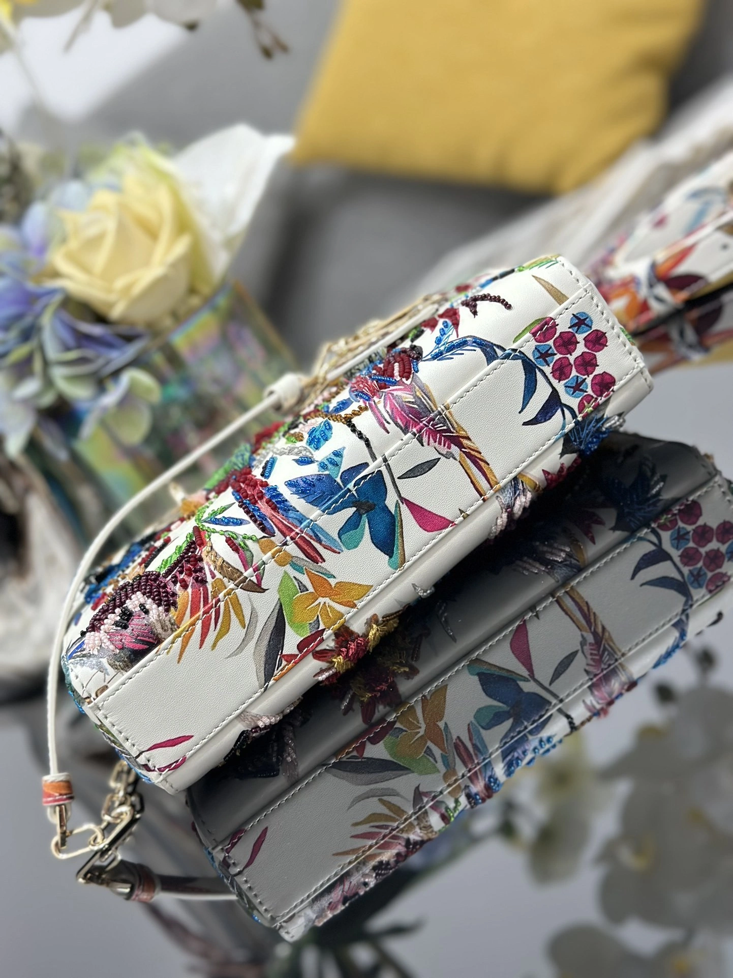 Custombag-- 4ior M0613OITQ-M933 counters quality Lady D-Joy embroidery item:E-B563I0739