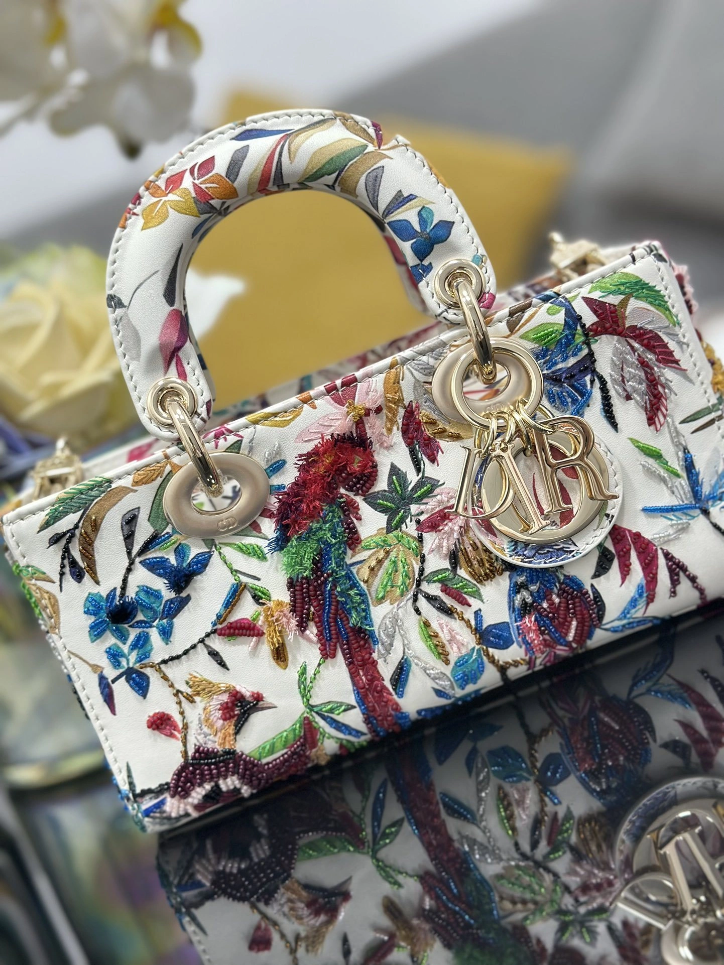 Custombag-- 4ior M0613OITQ-M933 counters quality Lady D-Joy embroidery item:E-B563I0739