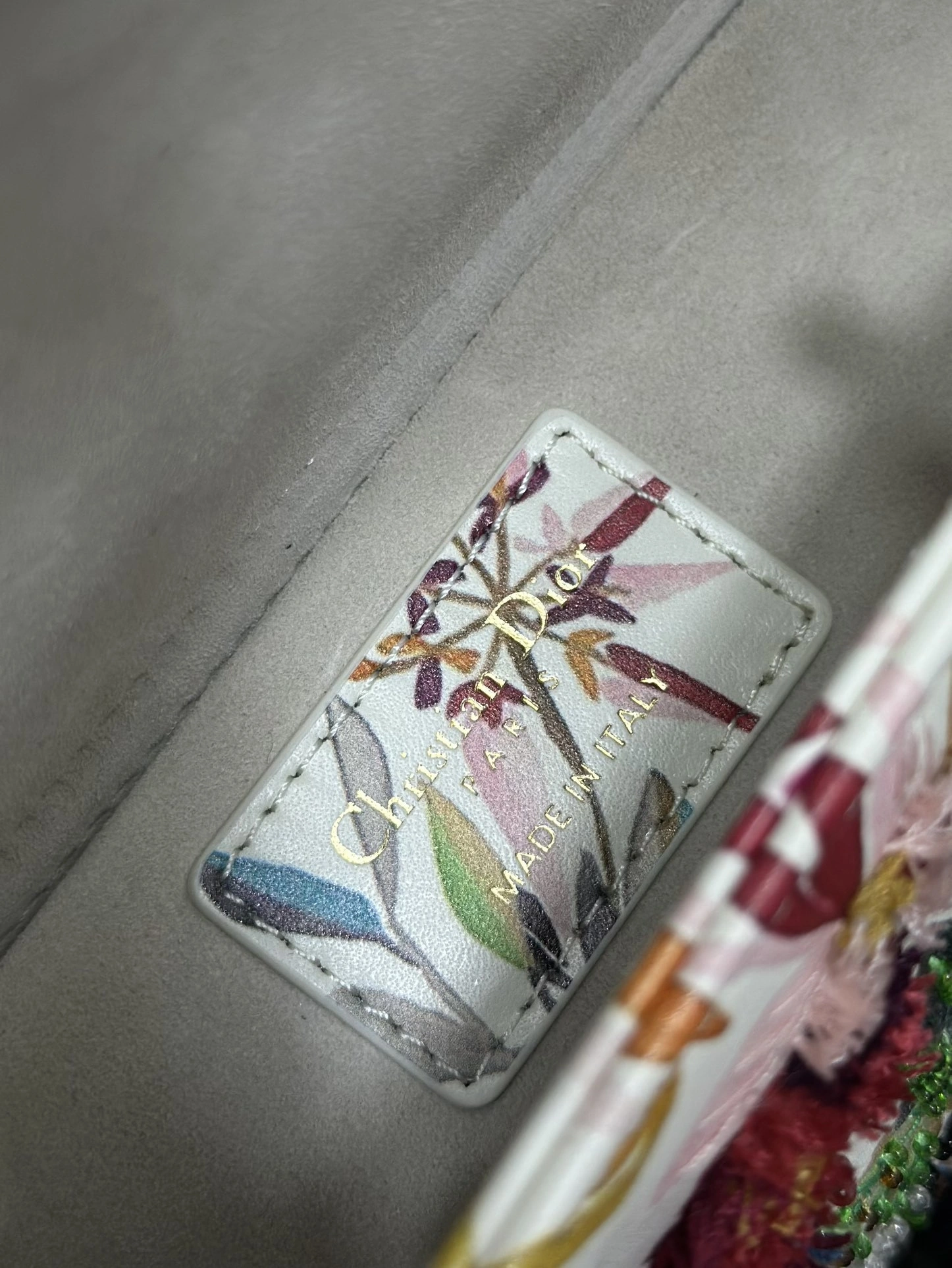 Custombag-- 4ior M0613OITQ-M933 counters quality Lady D-Joy embroidery item:E-B563I0739