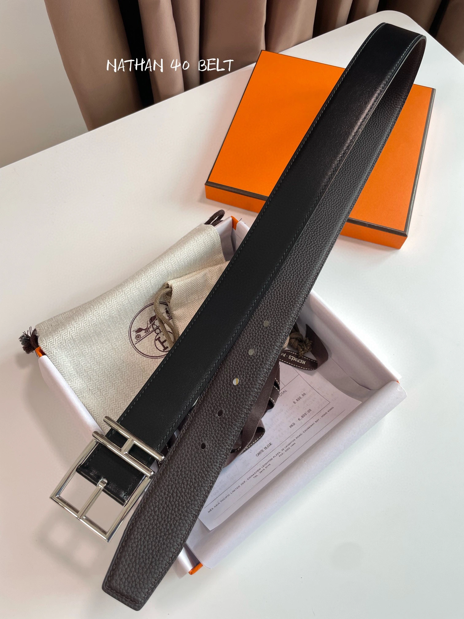 &barbara- NATHAN 40 REVERSIBLE BELT item:B-S132K0449