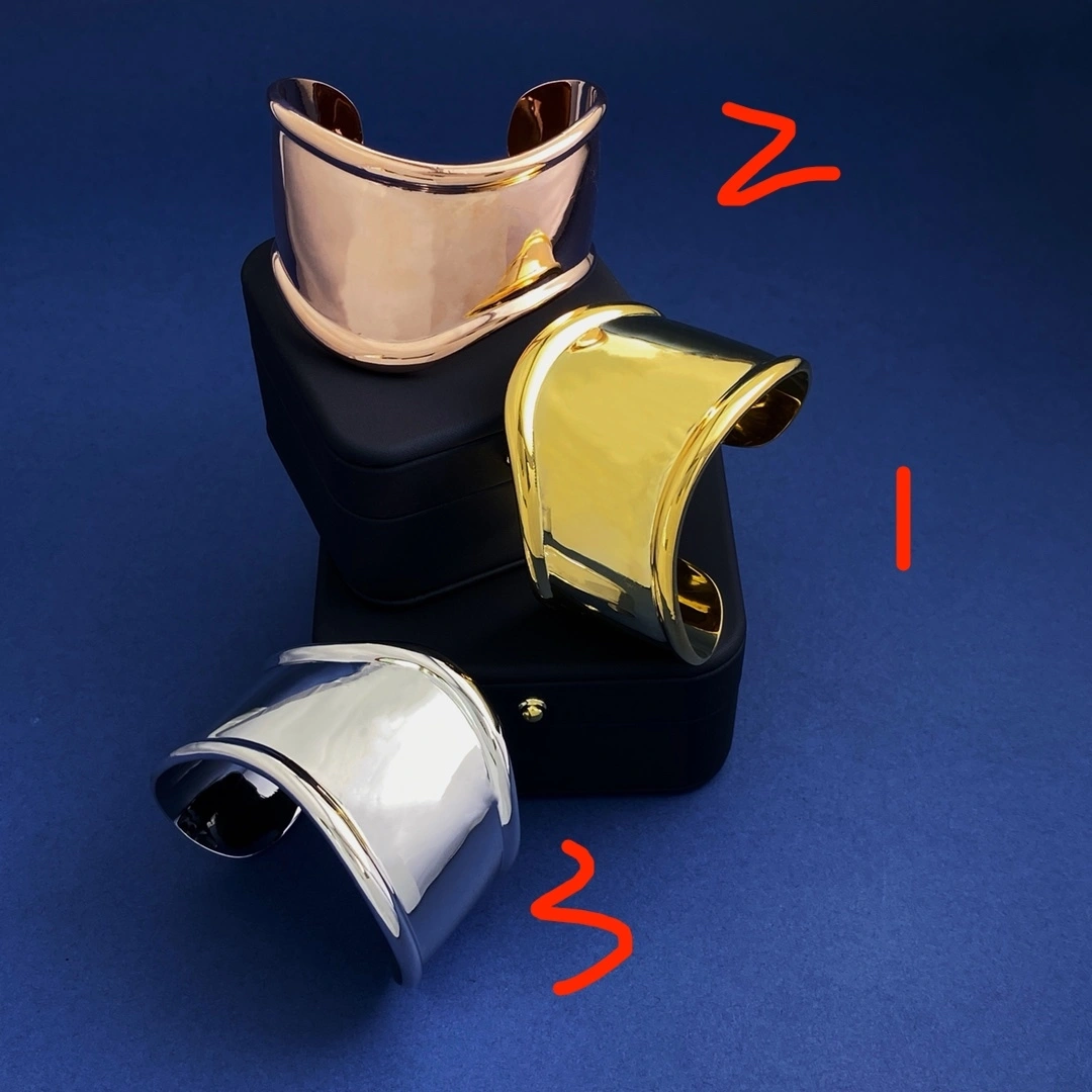 barbara-Tiff19y&3o bone cuff 3colour item:E-S092D1918-3