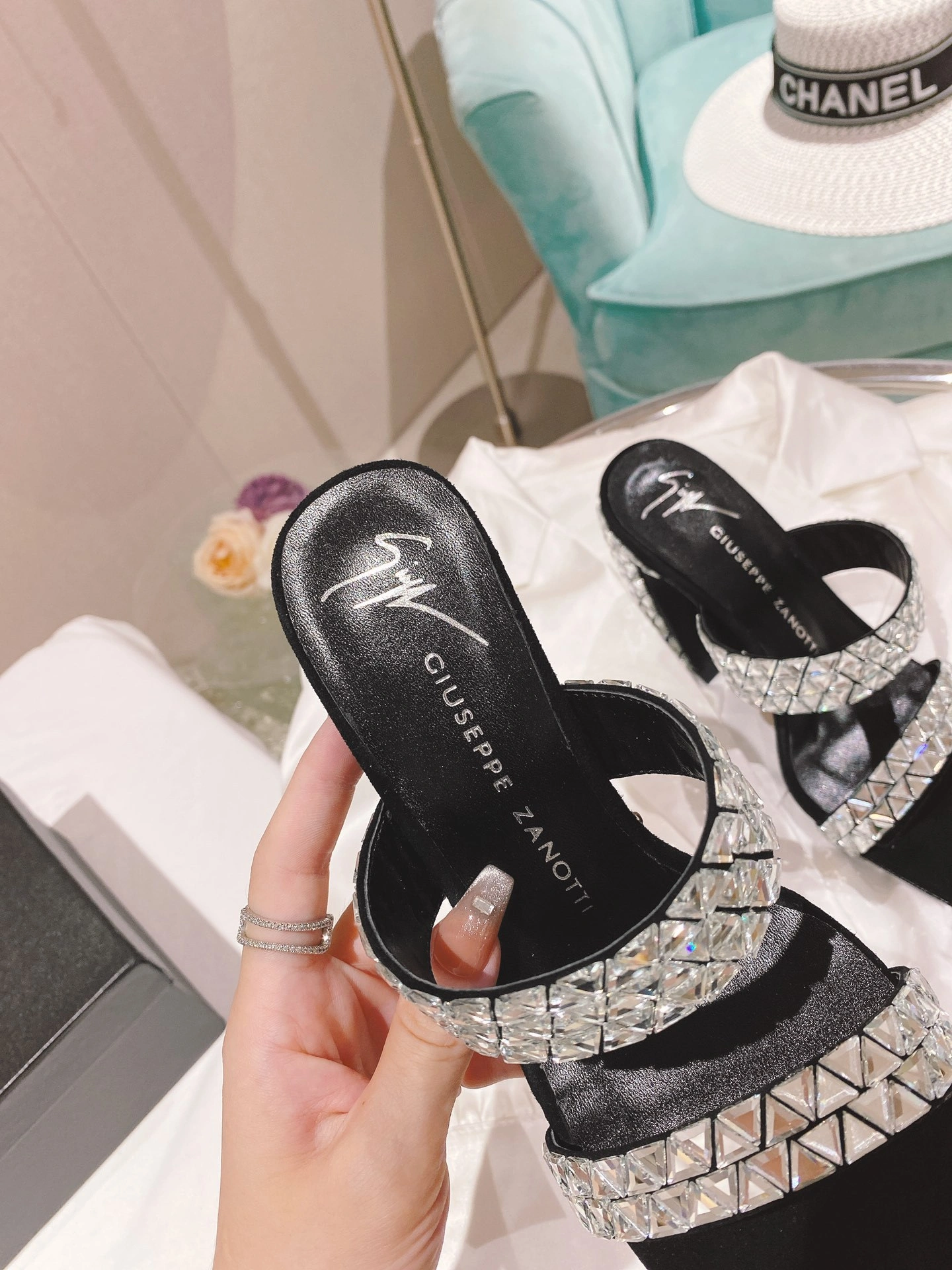 coco-- E200052001 10cm Heel height PVC item:C-X158D1905
