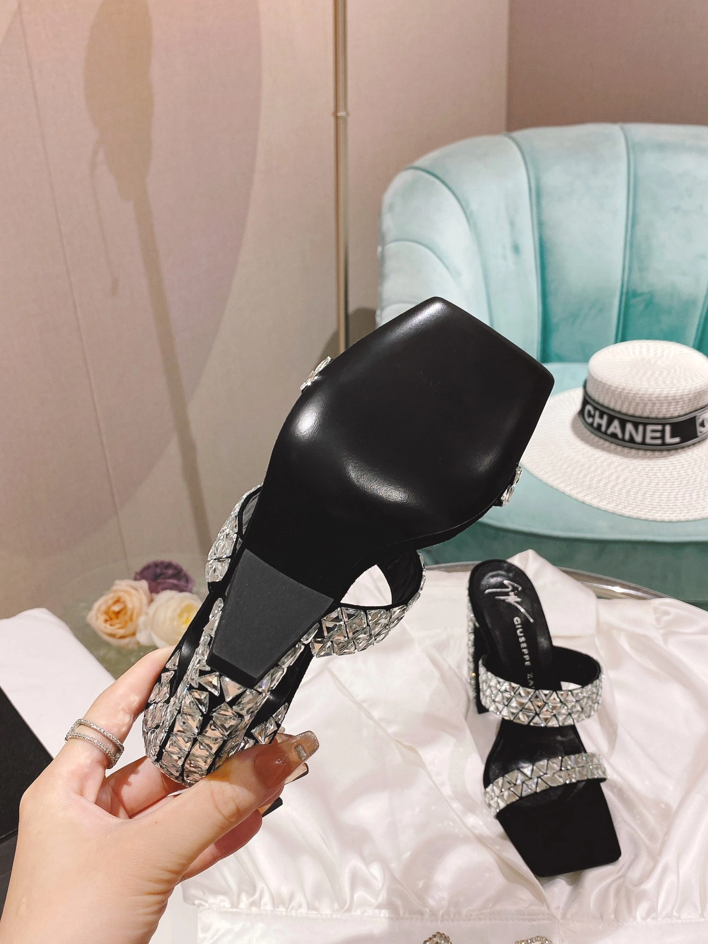 coco-- E200052001 10cm Heel height PVC item:C-X158D1905