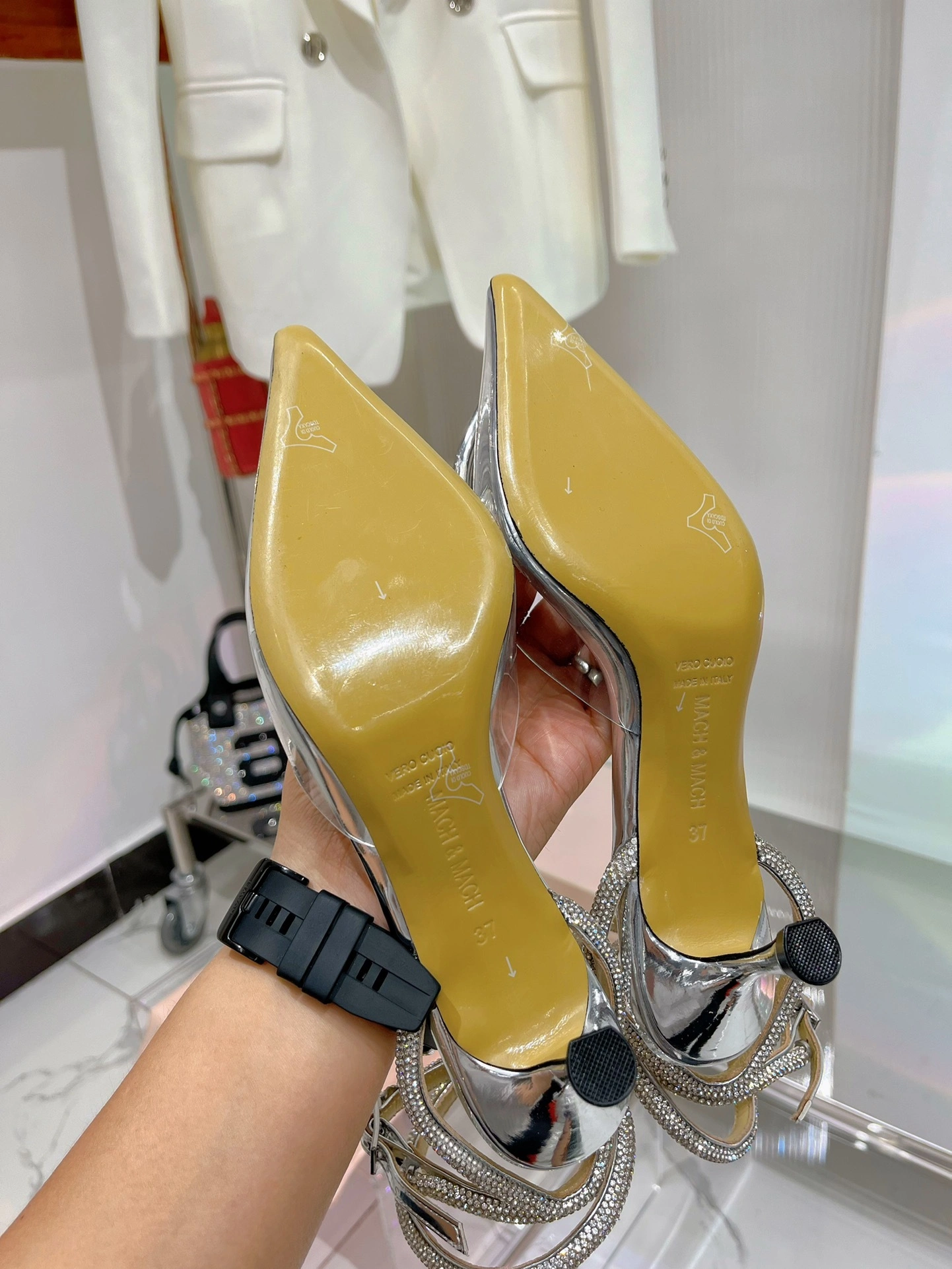 &coco-- S0179PVC008 10cm Heel height item:C-X000E1124