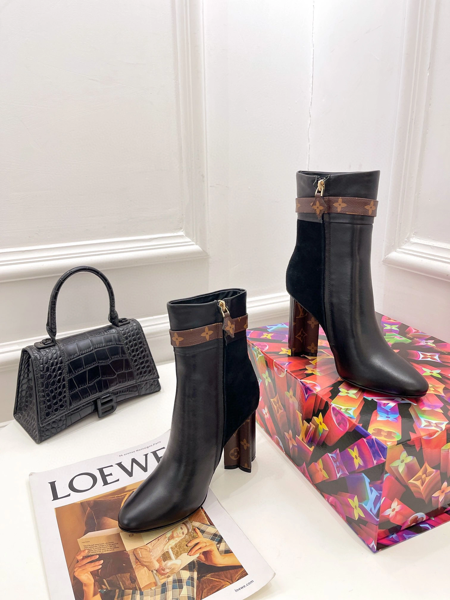coco- 1A84Q7 2022 Heel height：10cm cowhide Sheepskin item:B-X602J2549