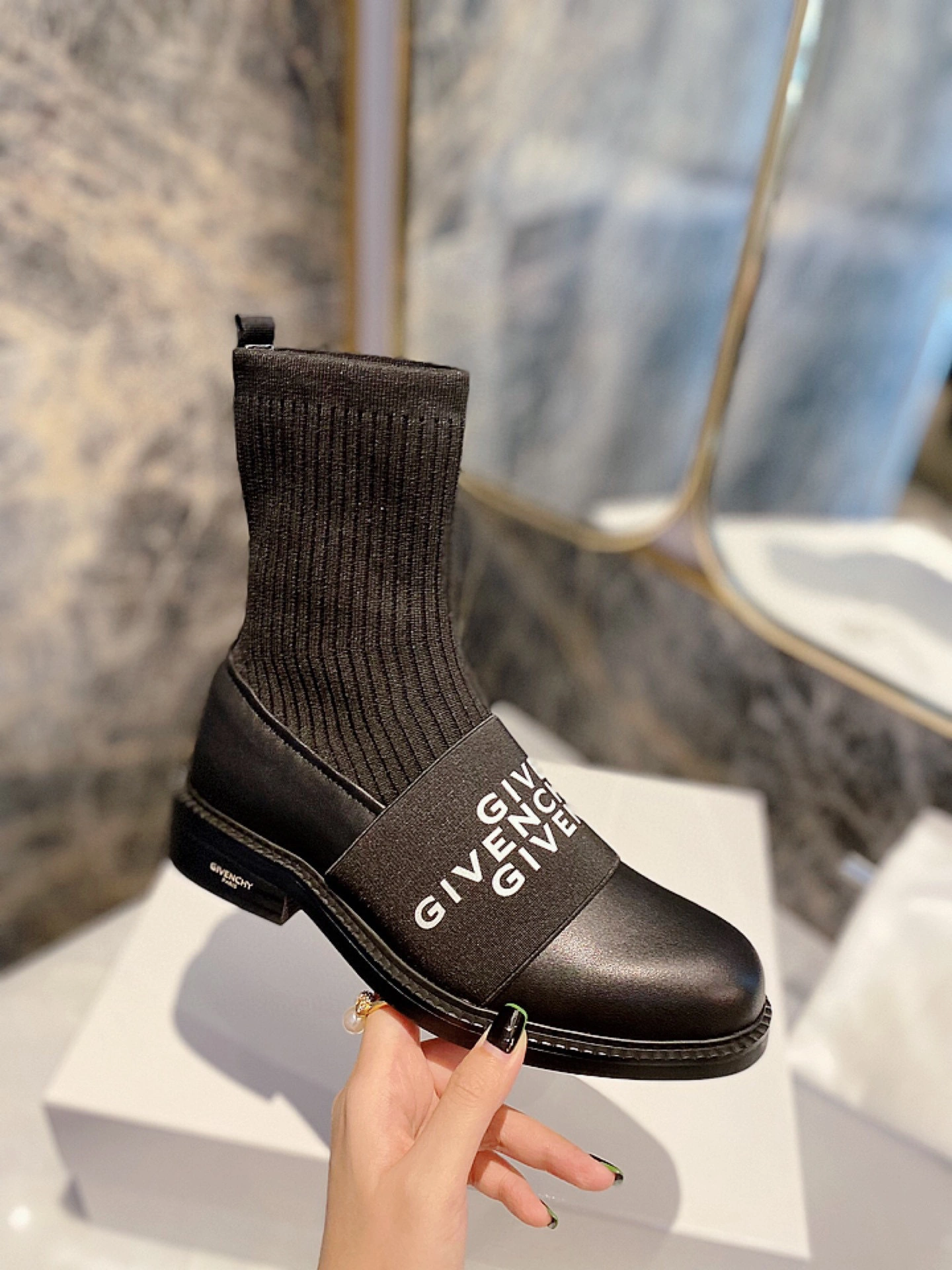 coco- Plush boots Sheepskin item:B-X158J2332