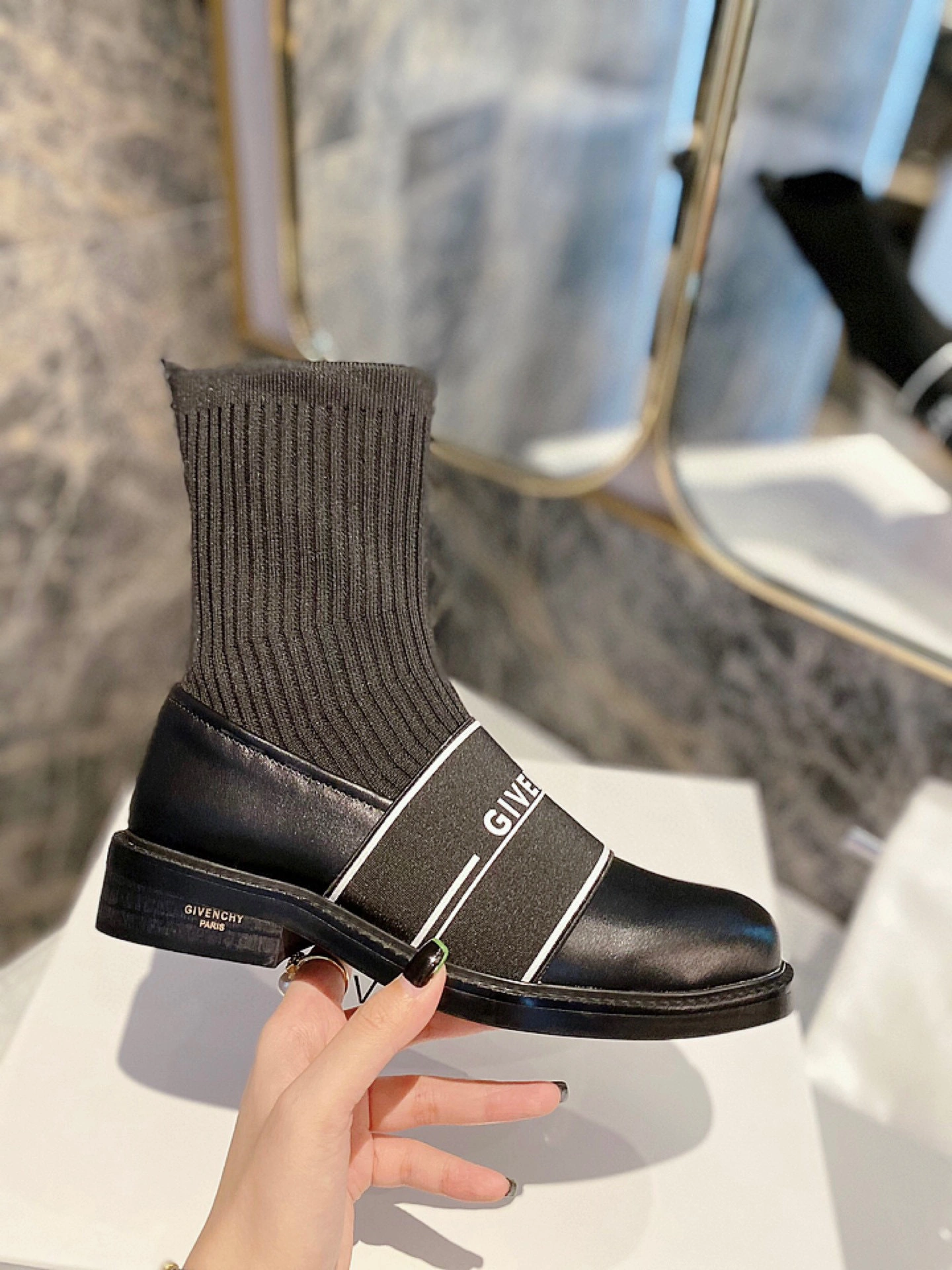 coco- Plush boots Sheepskin item:B-X158J2333