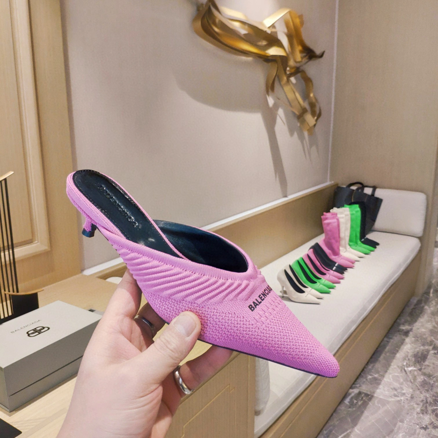&coco- heel height 4cm 2Colour item:B-X028C0601-2