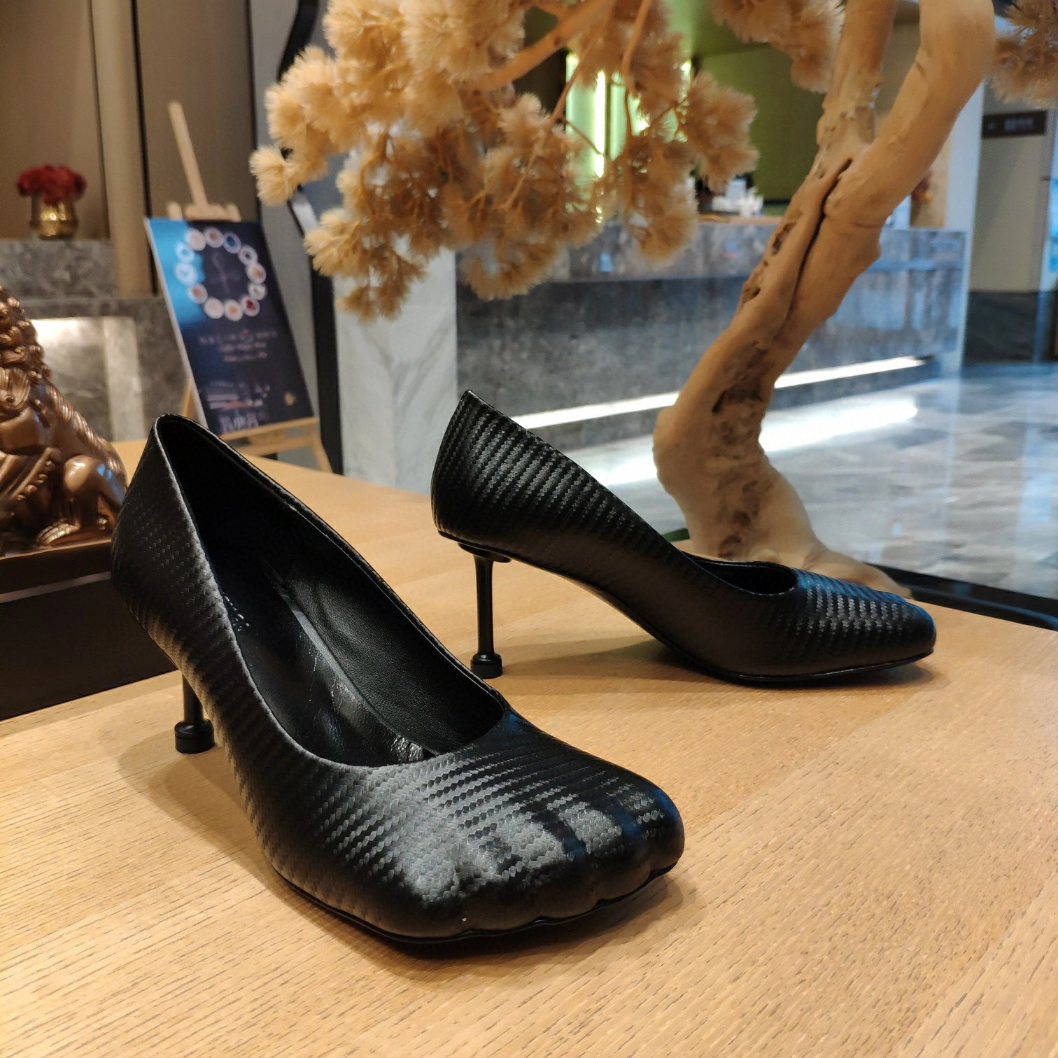 coco- heel height 7 cm ， Calfskin item:B-X198J2031