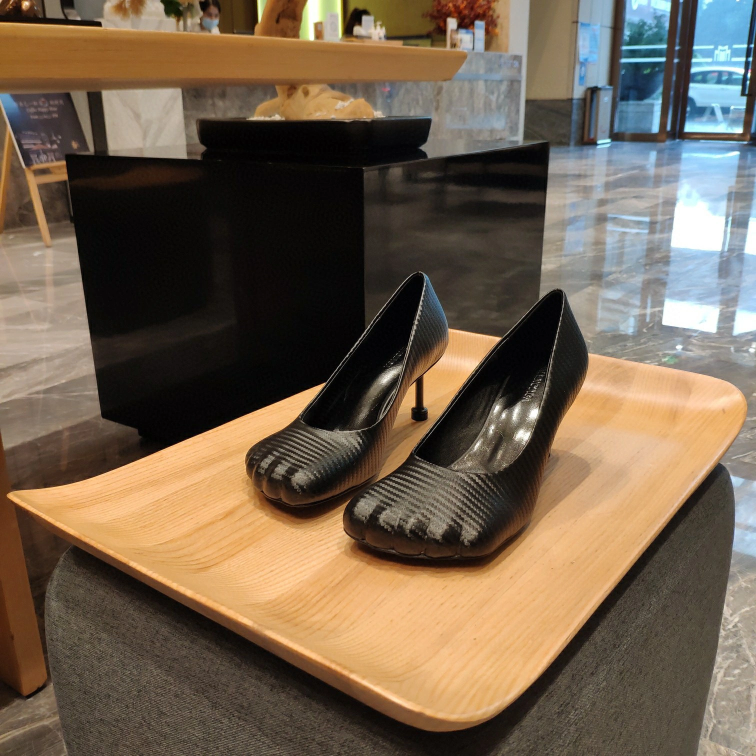 coco- heel height 7 cm ， Calfskin item:B-X198J2031