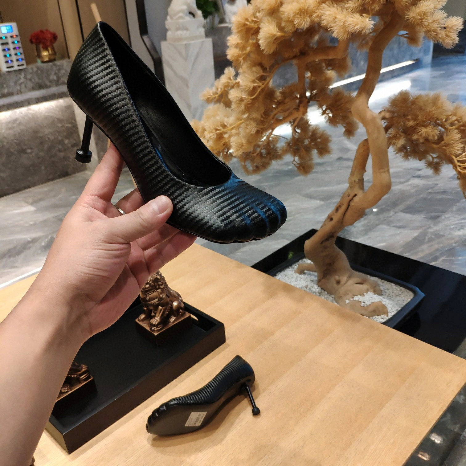 coco- heel height 7 cm ， Calfskin item:B-X198J2031